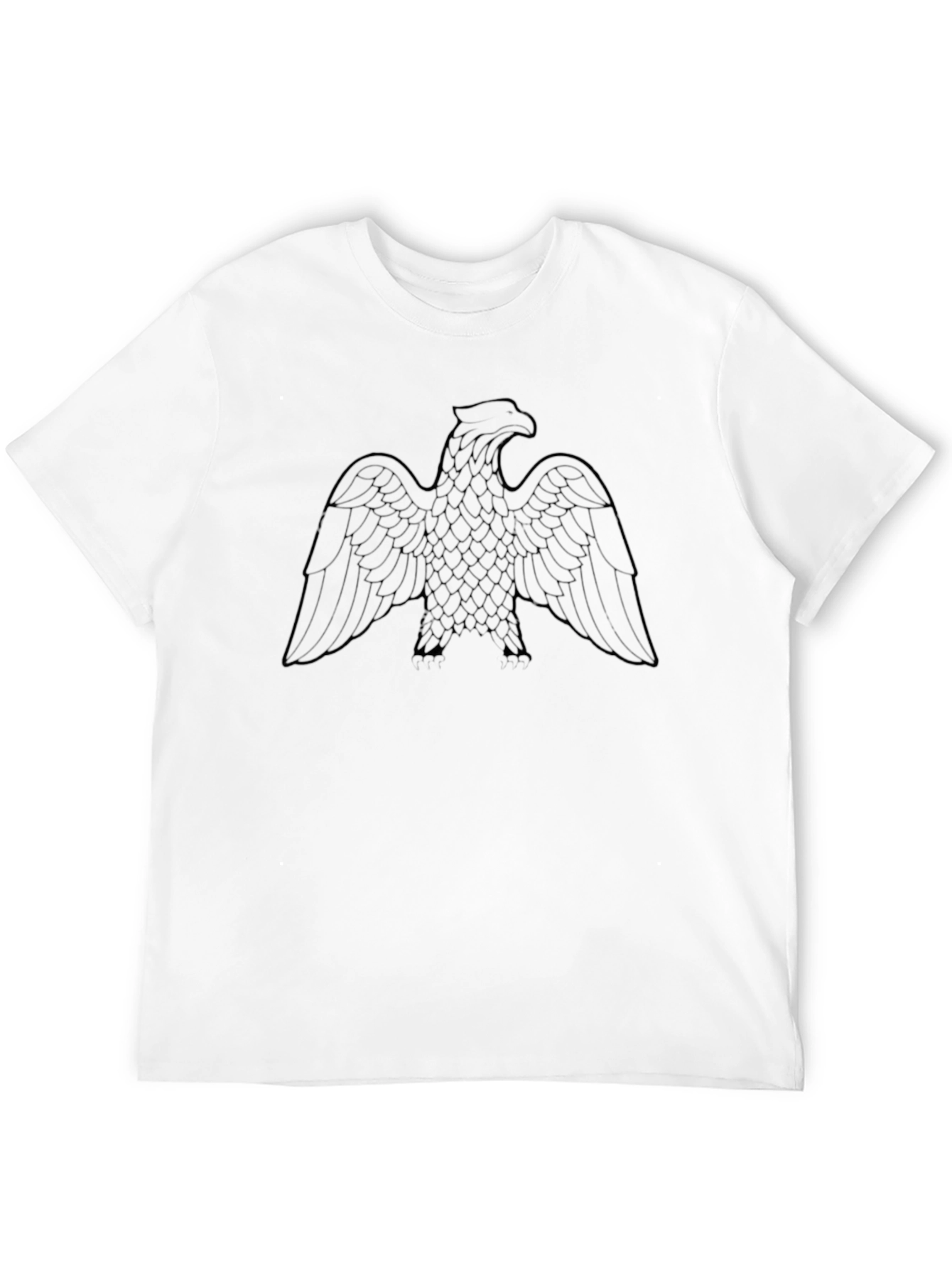 Black Eagle Graphic Tee - Casual Comfort