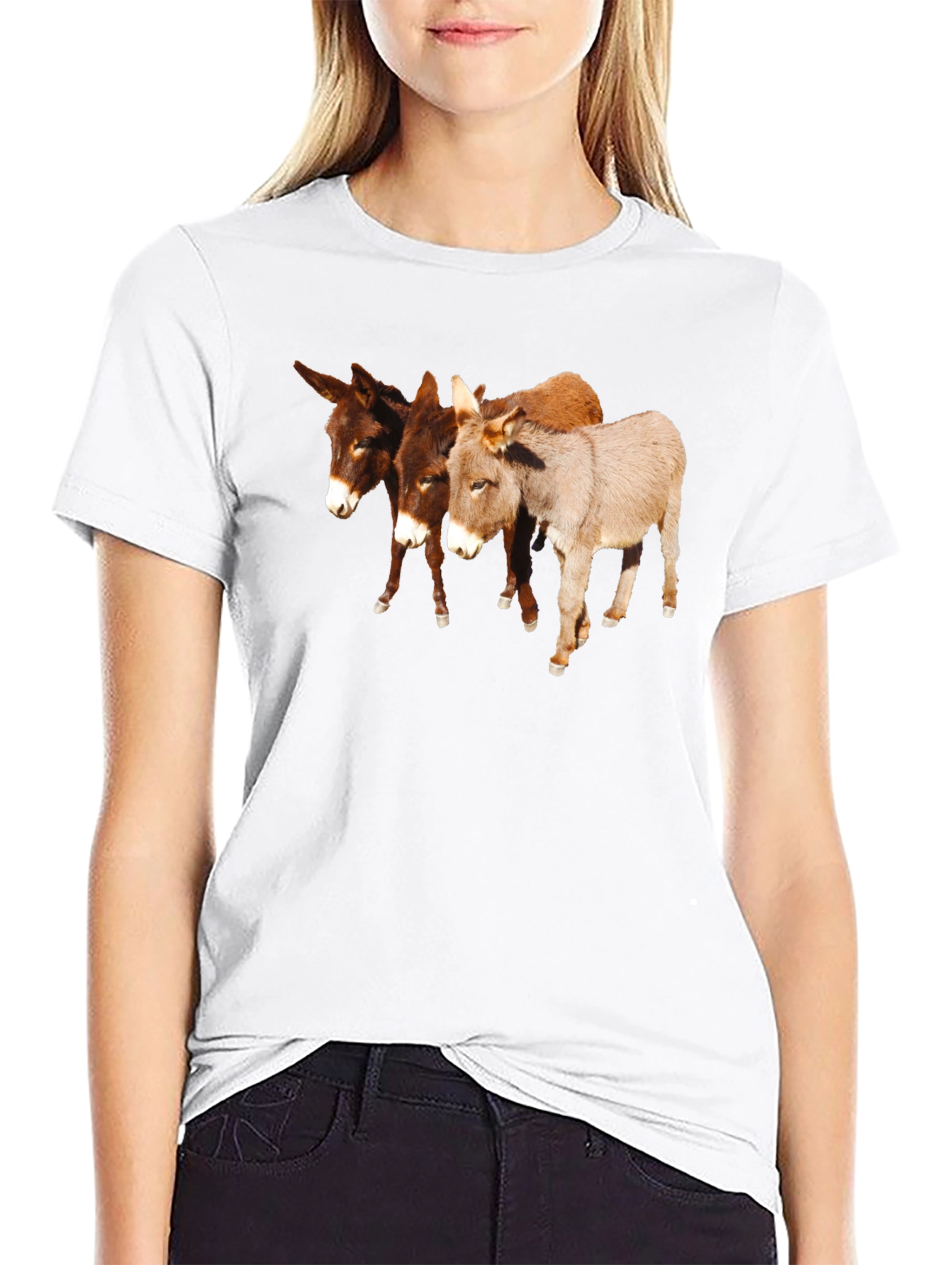Novelty Donkey T-Shirt