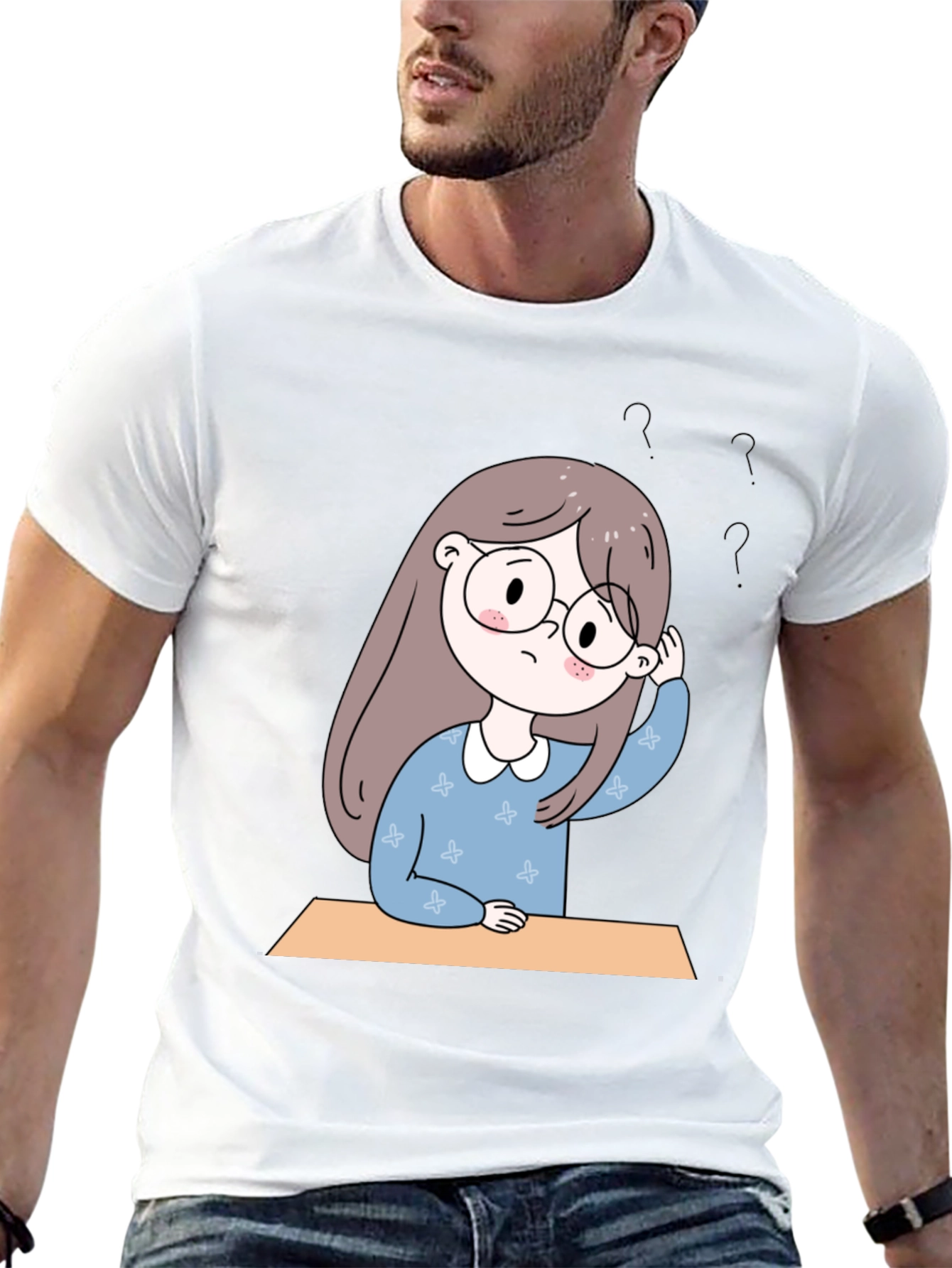 Cartoon Girl T-Shirt