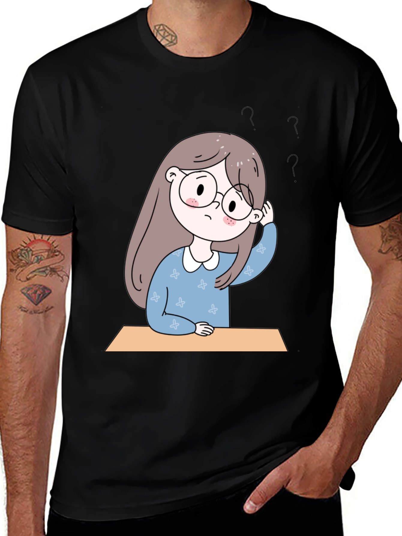 Cartoon Girl T-Shirt