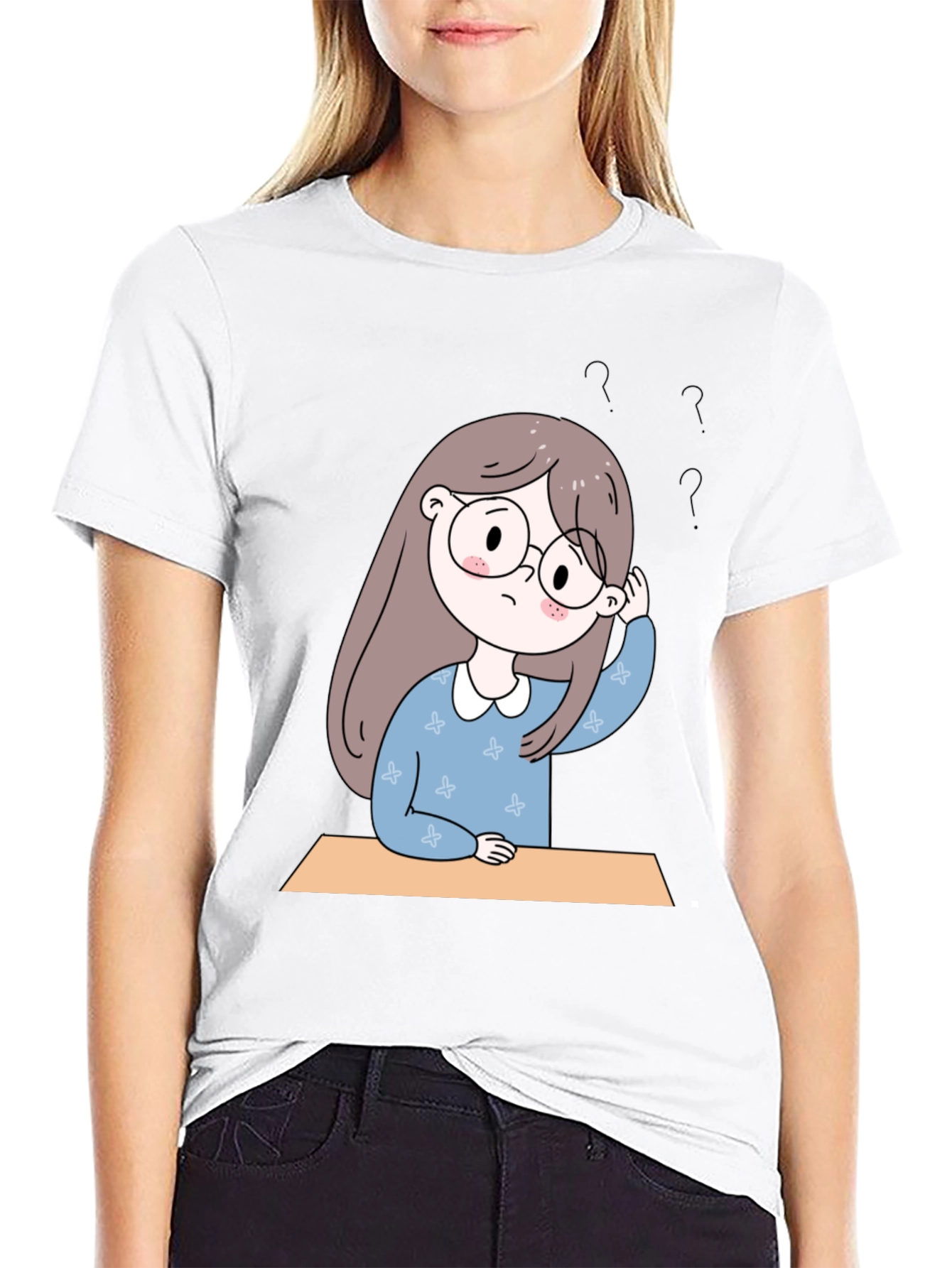 Cartoon Girl T-Shirt