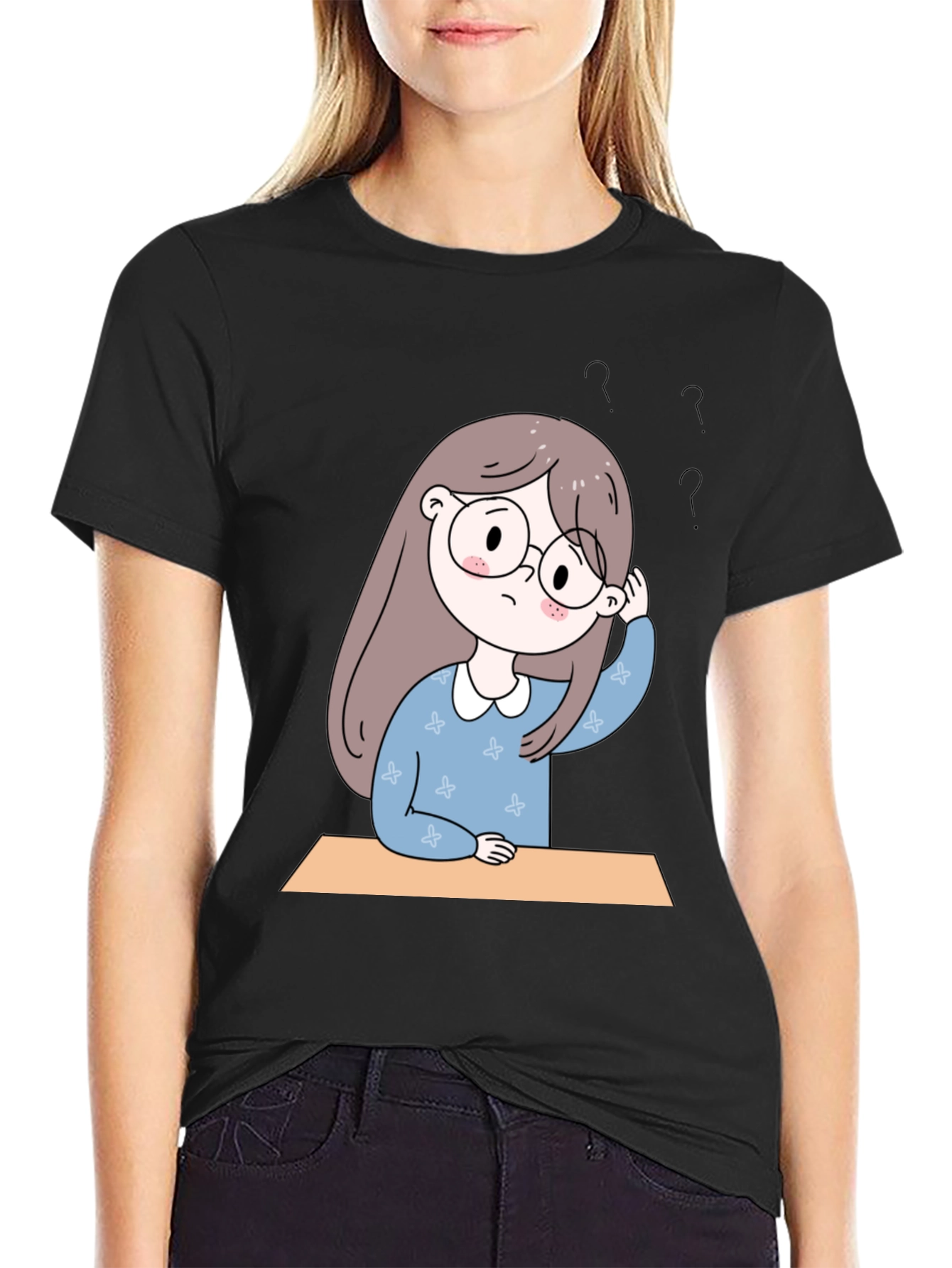 Cartoon Girl T-Shirt