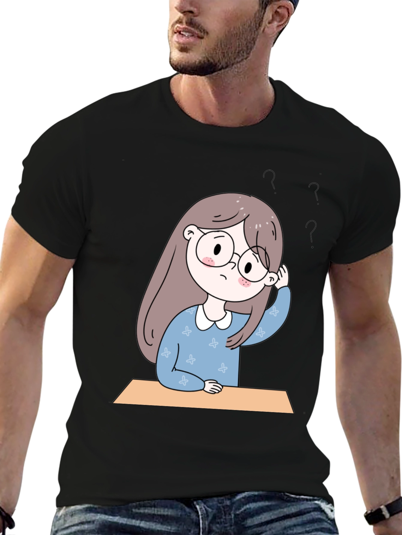 Cartoon Girl T-Shirt