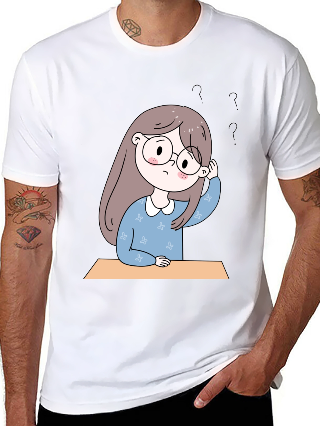 Cartoon Girl T-Shirt