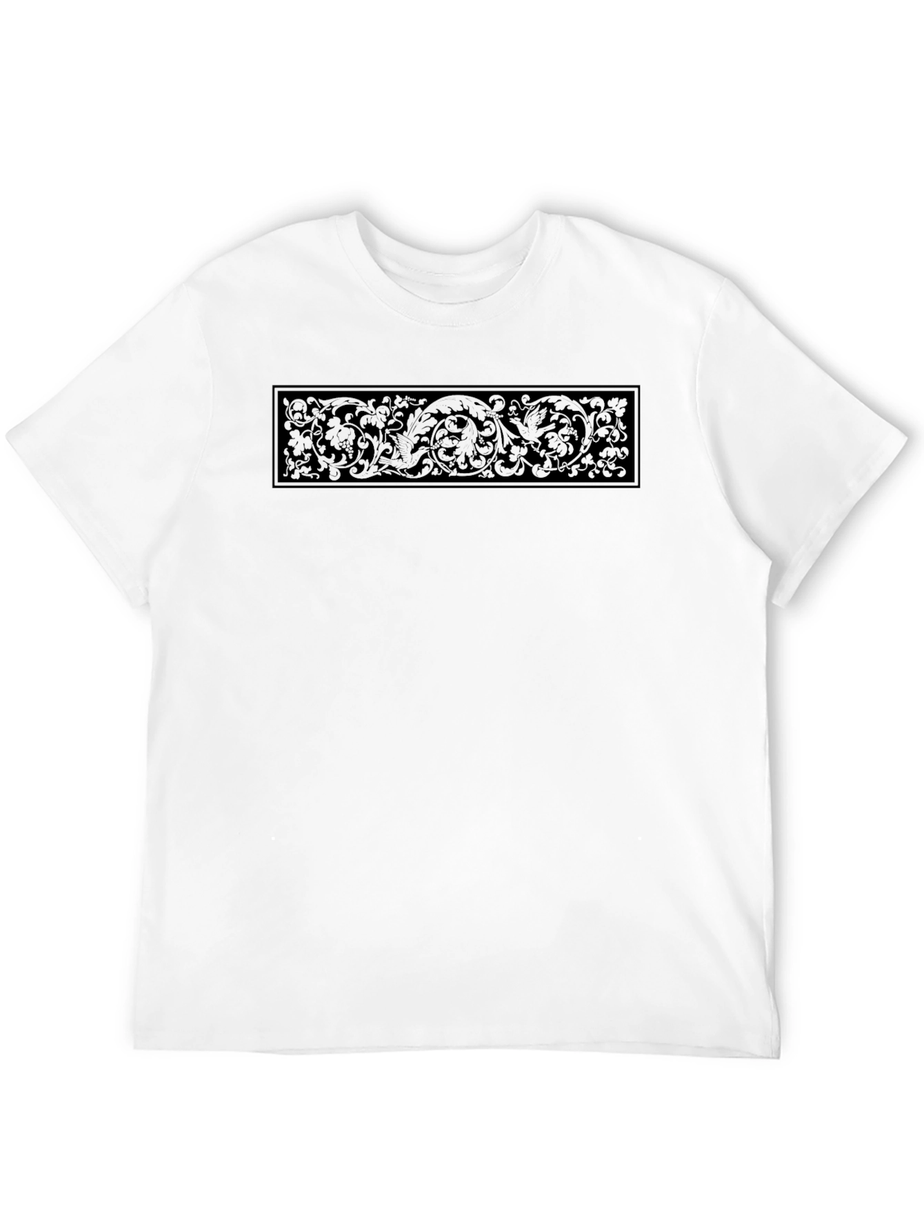 Stylish Black Graphic Tee
