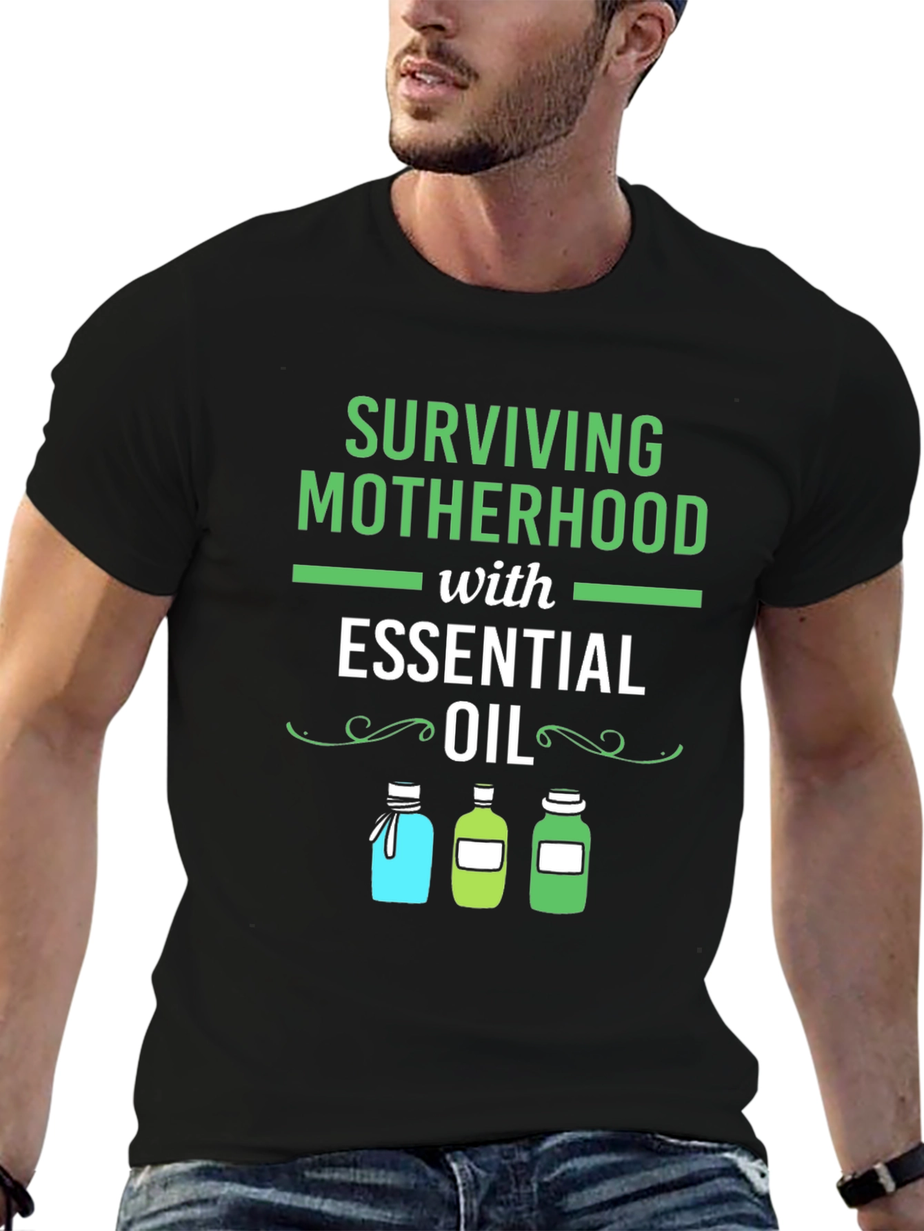 Surviving Motherhood Essential Oil T-Shirt