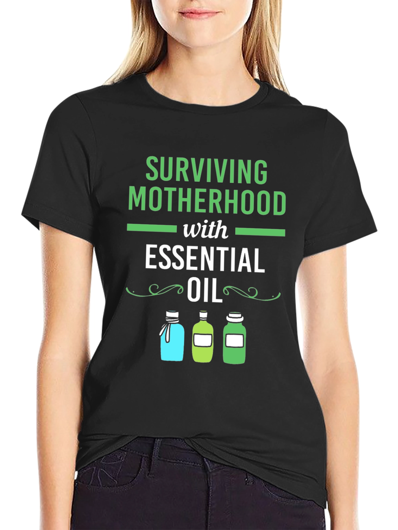 Surviving Motherhood Essential Oil T-Shirt