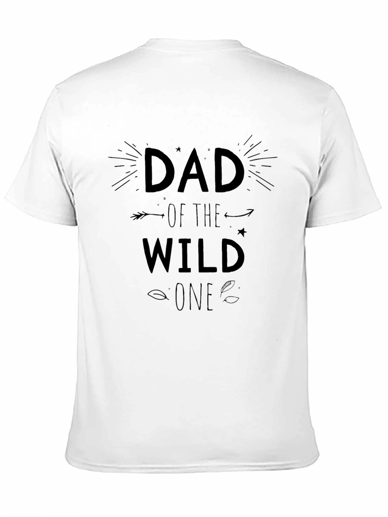 Dad of the Wild One Graphic T-Shirt