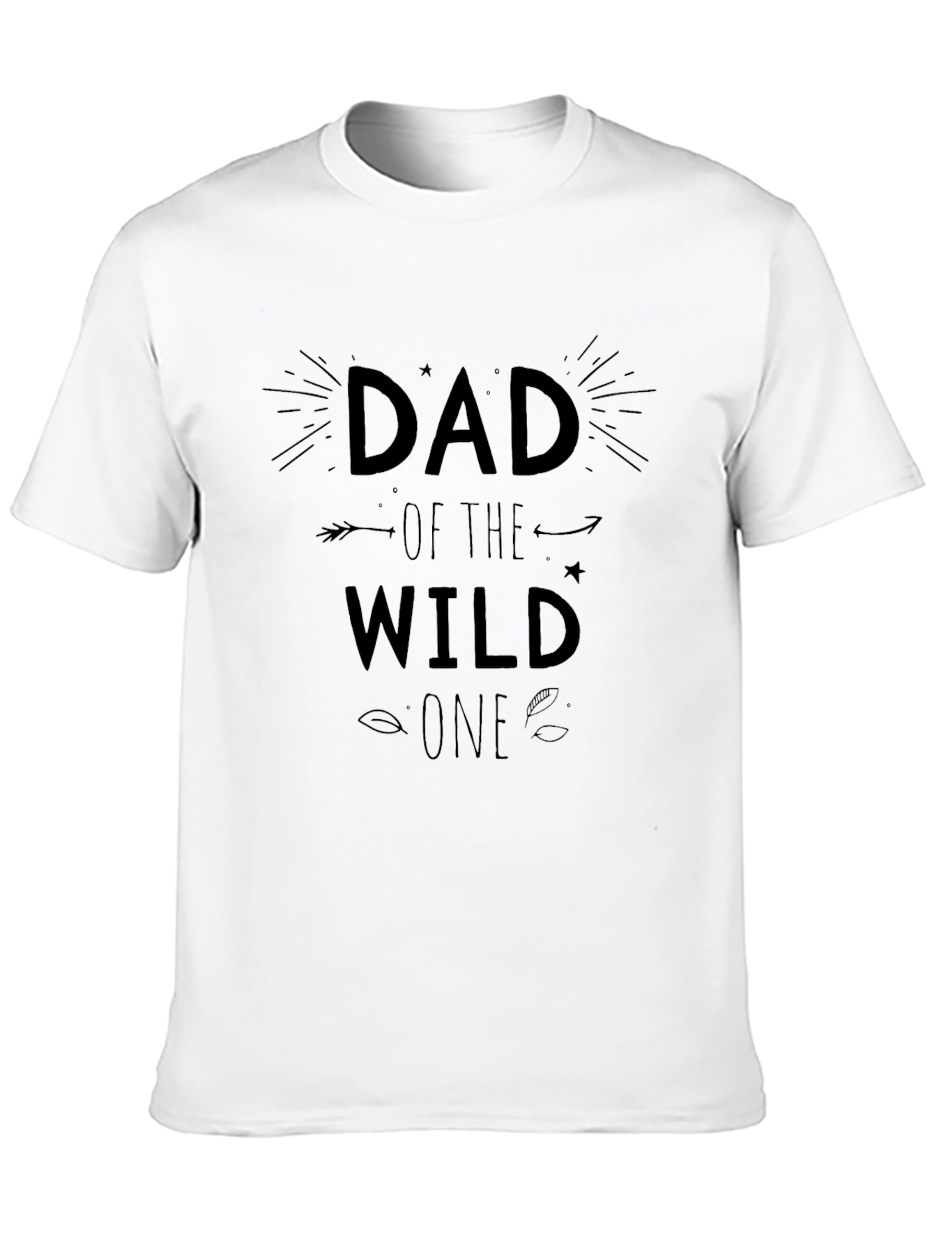 Dad of the Wild One Graphic T-Shirt