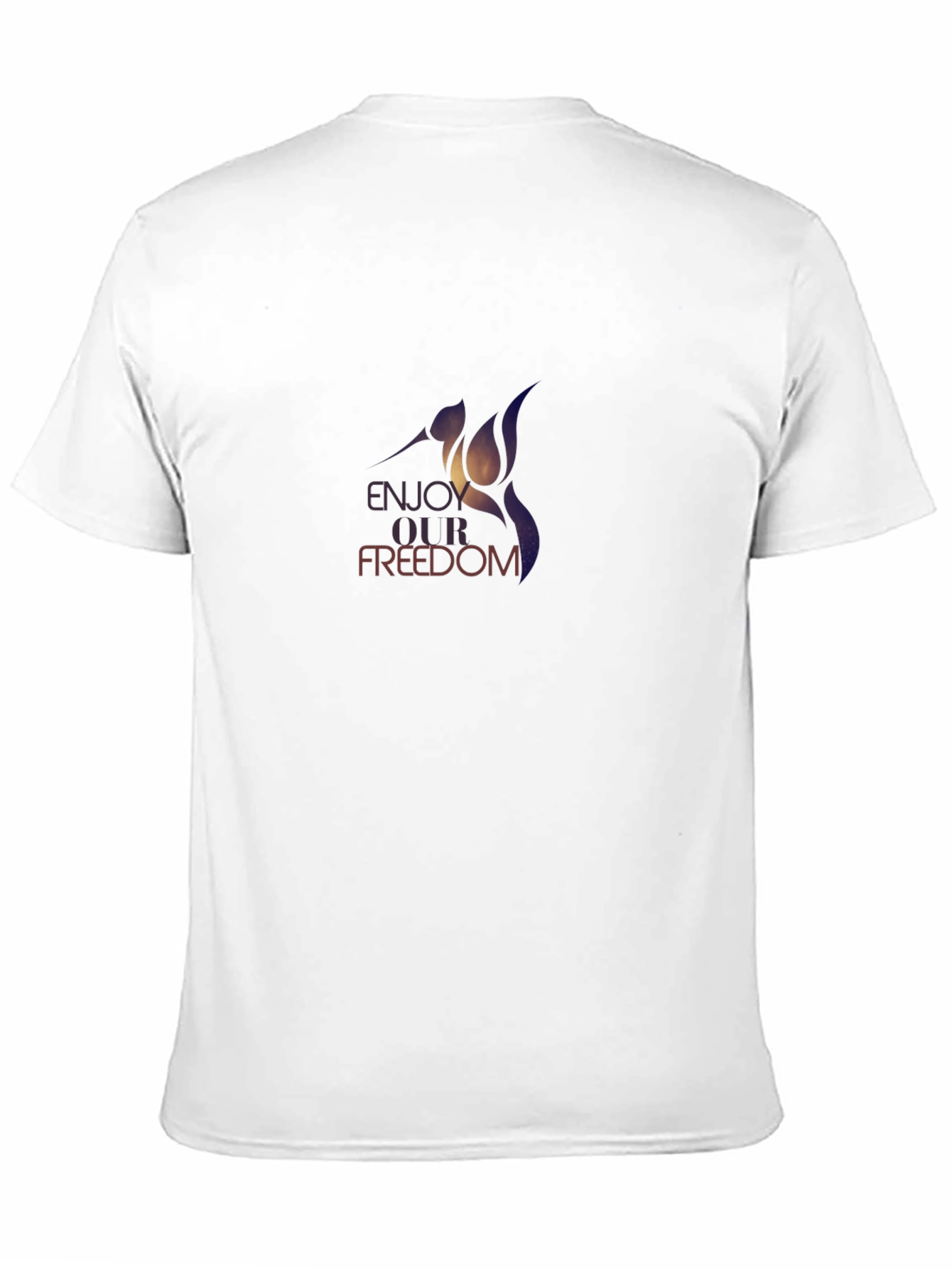 Enjoy Our Freedom Graphic T-Shirt - Black