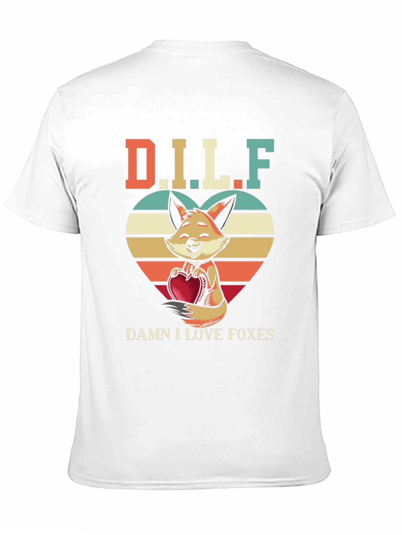 D.I.L.F. Damn I Love Foxes T-Shirt