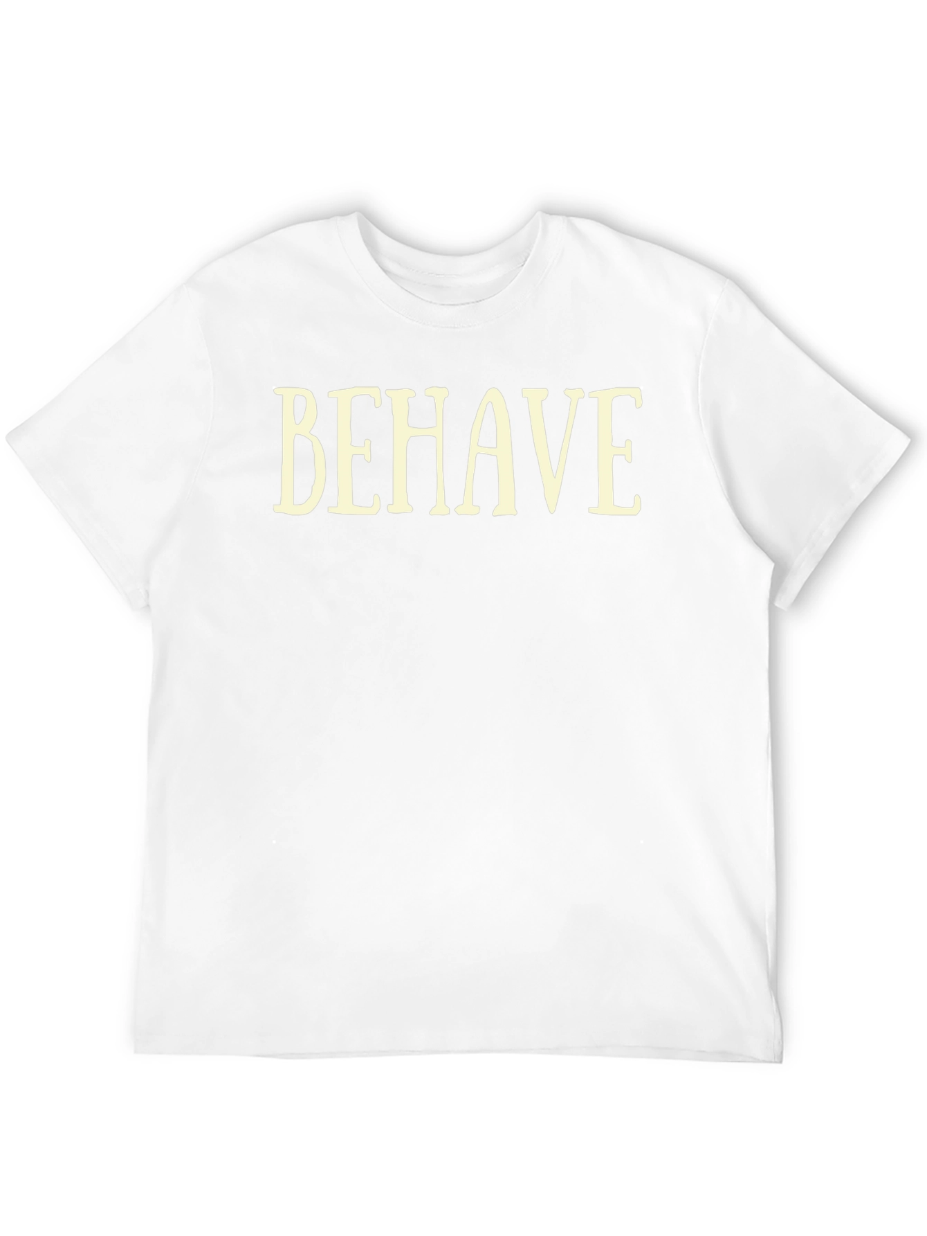 Behave T-Shirt - Classic Black Tee
