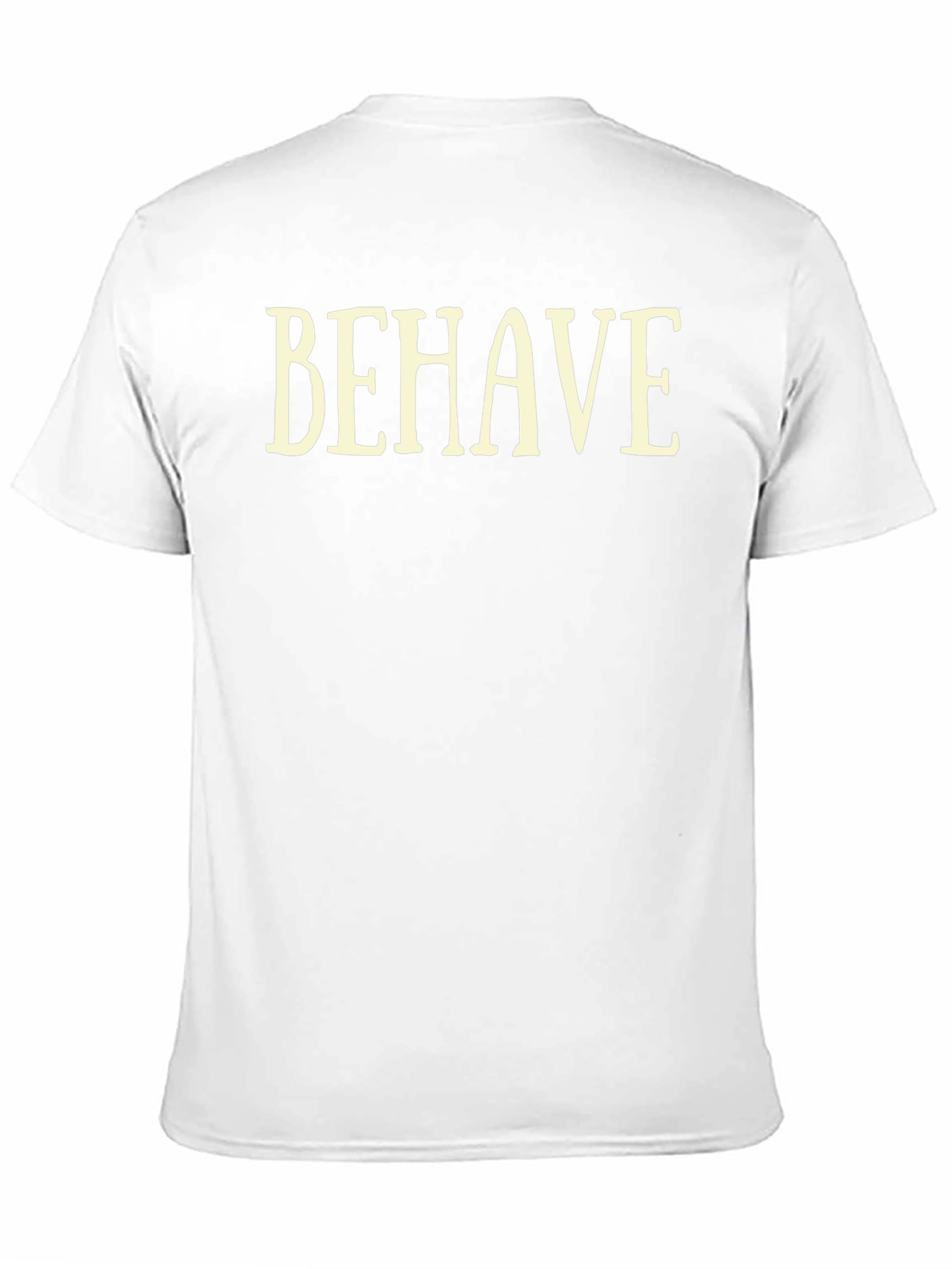 Behave T-Shirt - Classic Black Tee