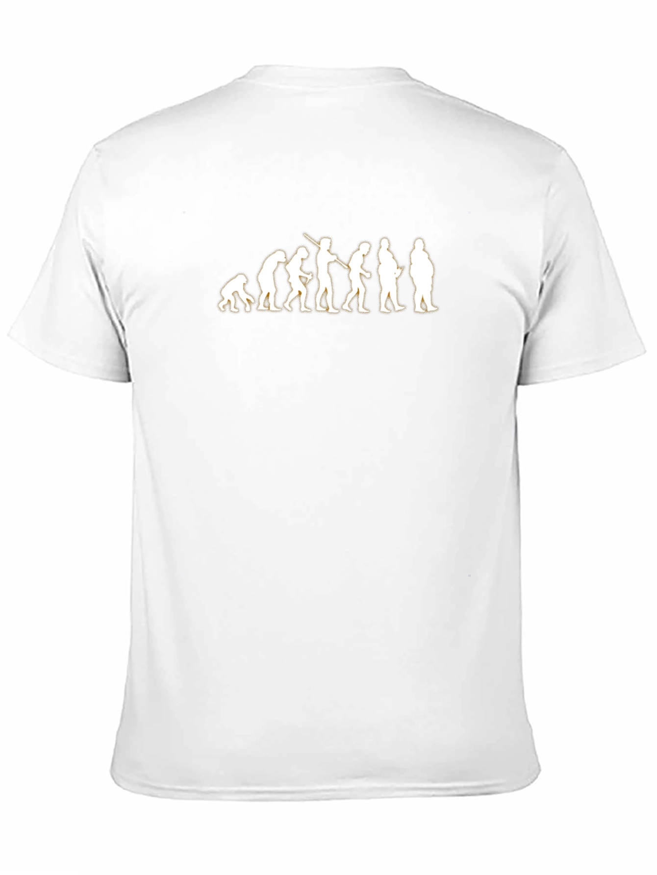 Evolution of Man Graphic Tee - Black T-Shirt