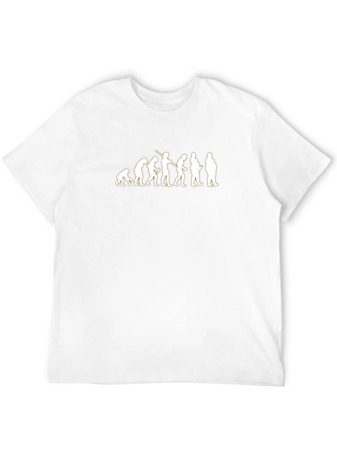 Evolution of Man Graphic Tee - Black T-Shirt