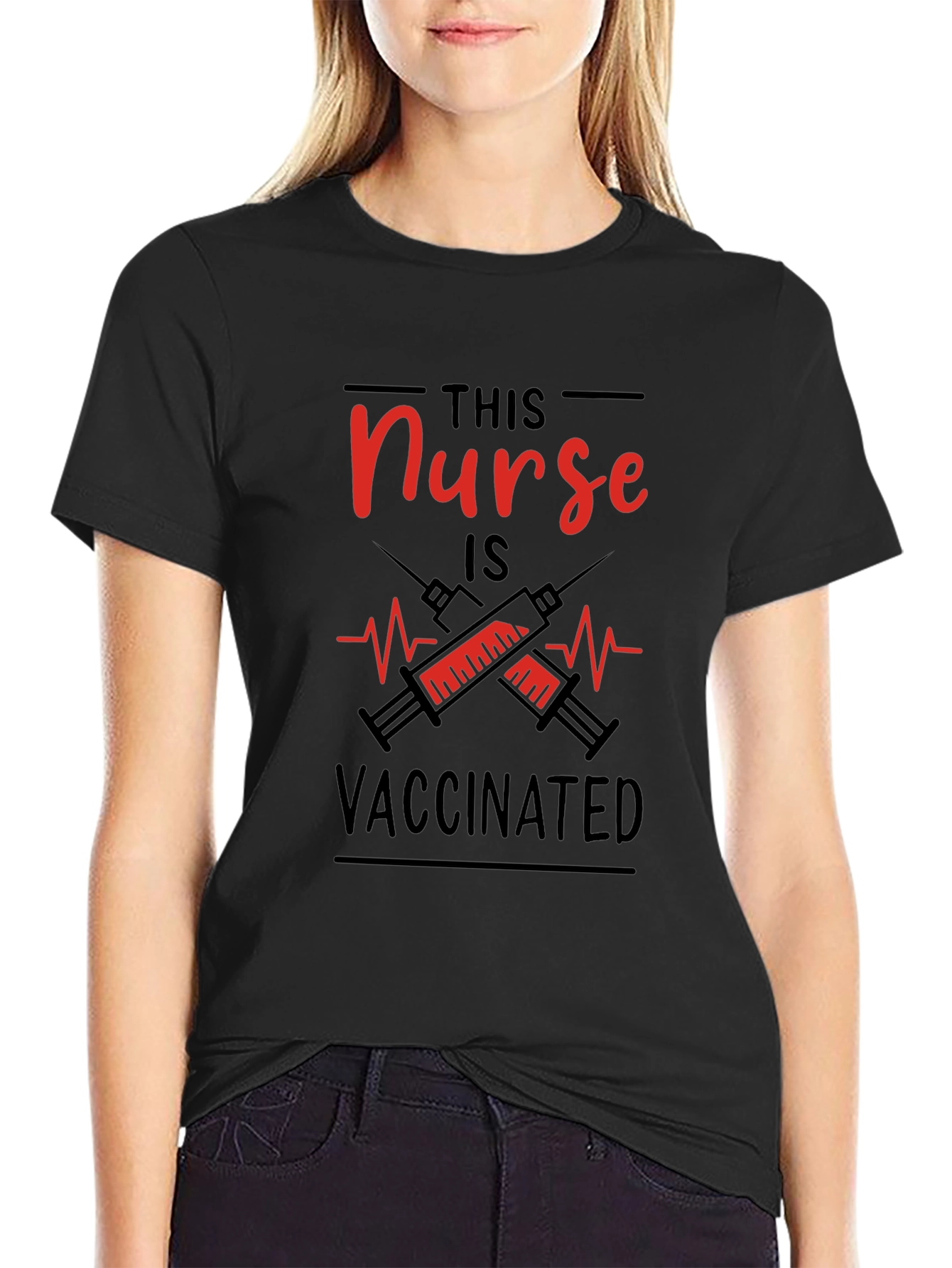Vaccinated Nurse T-Shirt