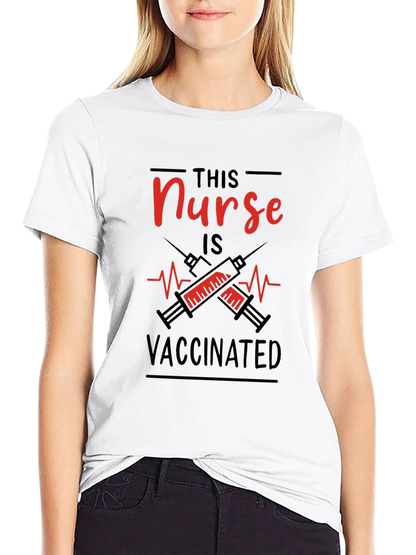Vaccinated Nurse T-Shirt