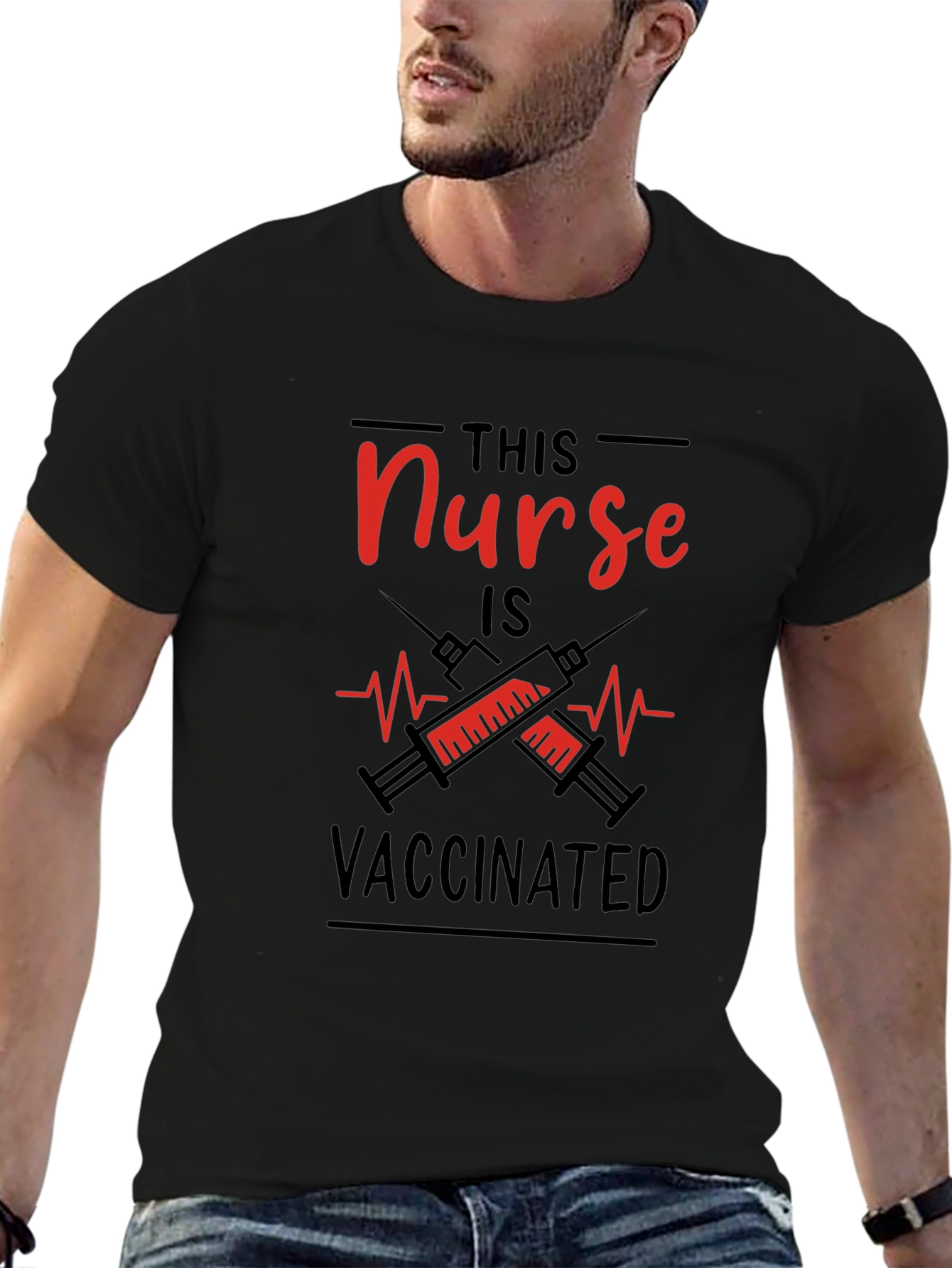 Vaccinated Nurse T-Shirt