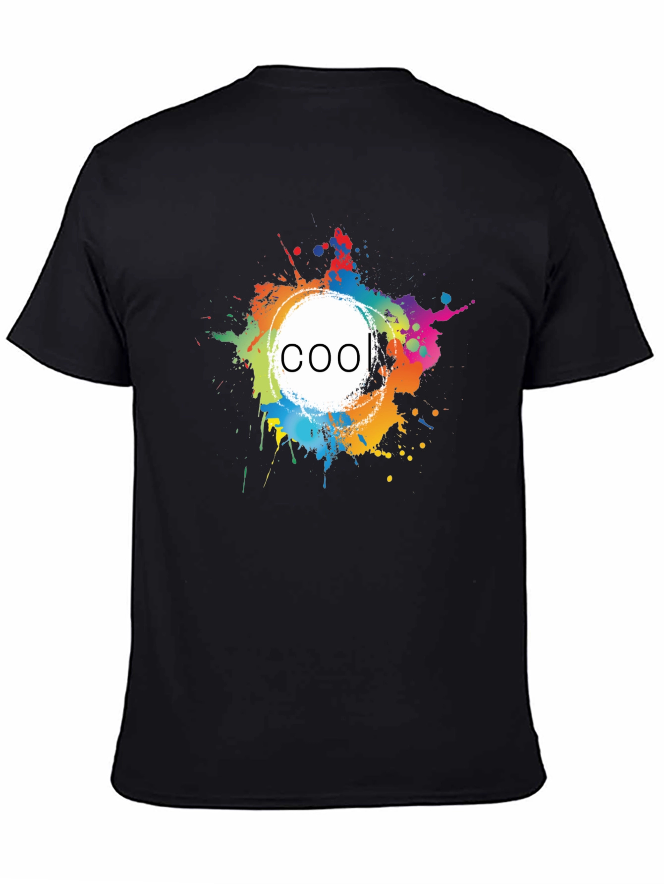 Cool Splatter T-Shirt - Stylish Graphic Tee