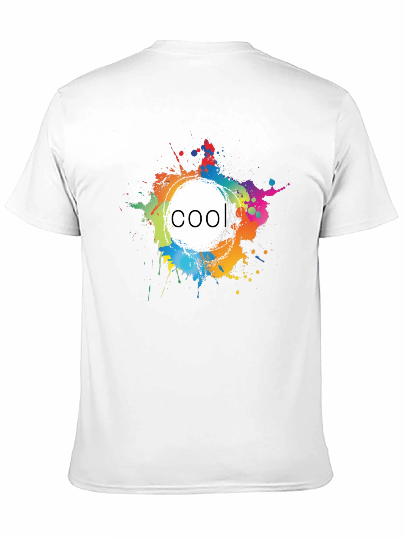 Cool Splatter T-Shirt - Stylish Graphic Tee