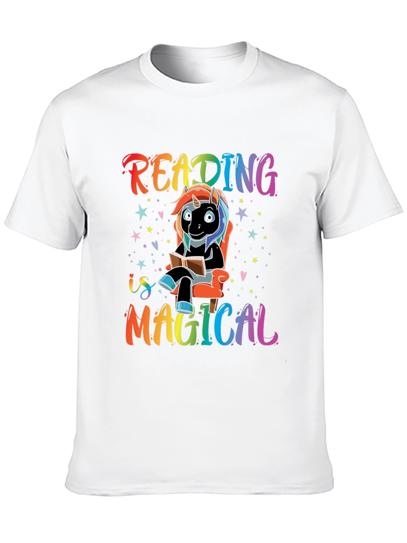 Reading is Magical Unicorn T-Shirt