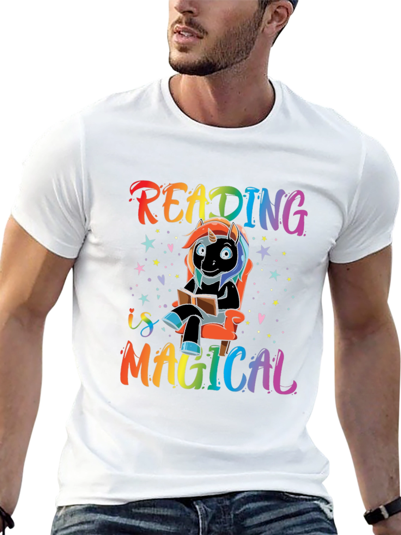 Reading is Magical Unicorn T-Shirt