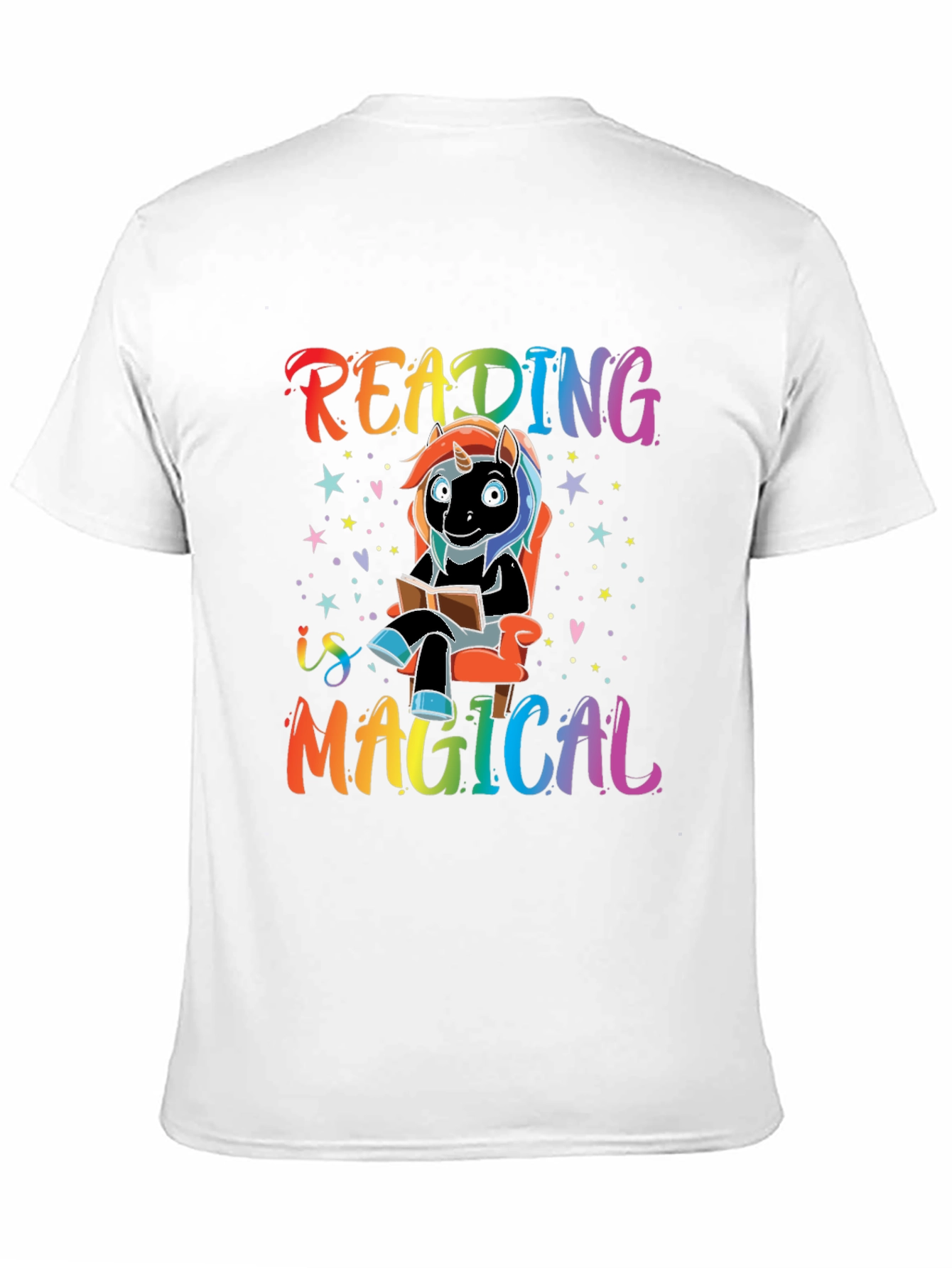 Reading is Magical Unicorn T-Shirt