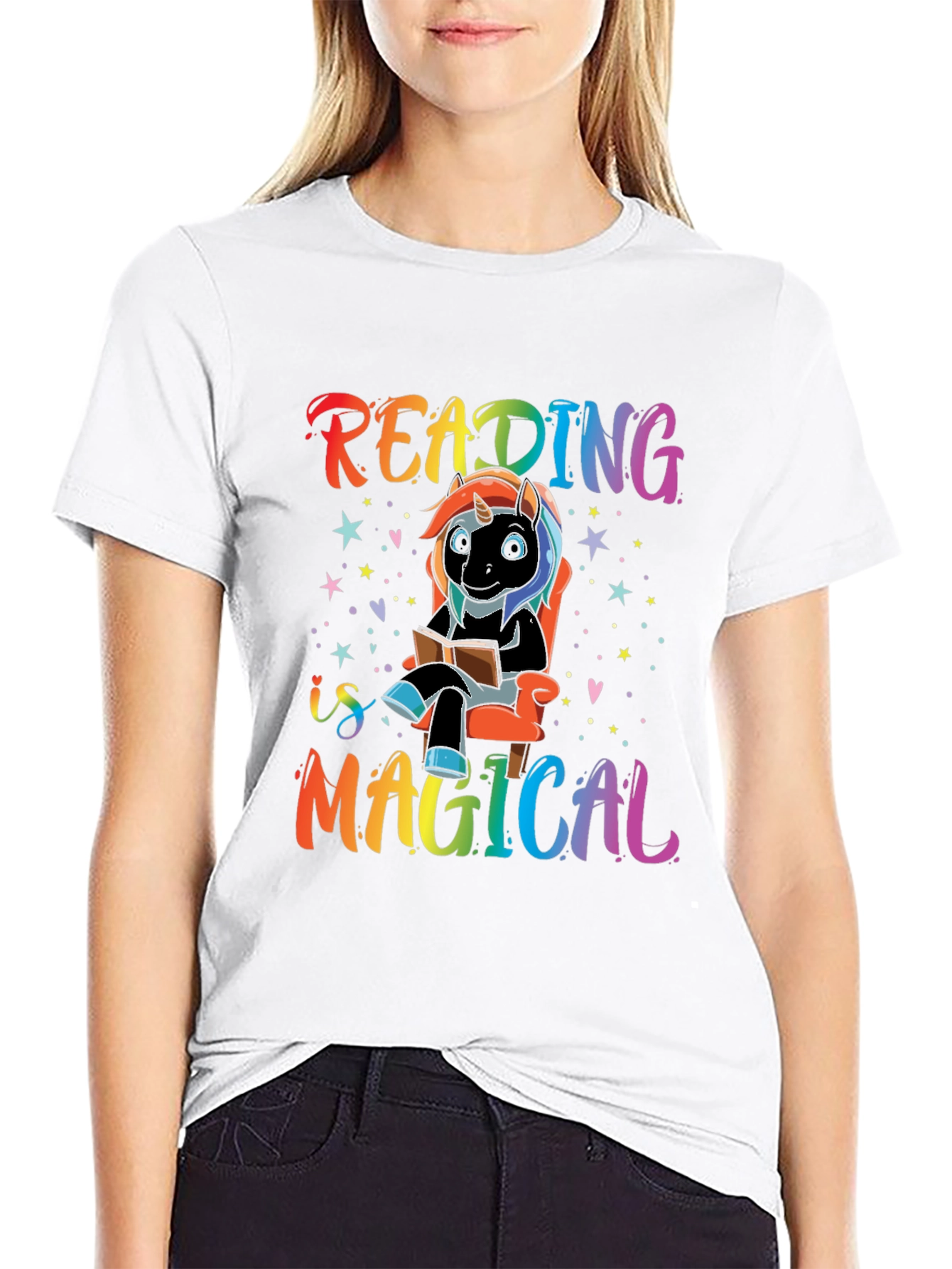 Reading is Magical Unicorn T-Shirt