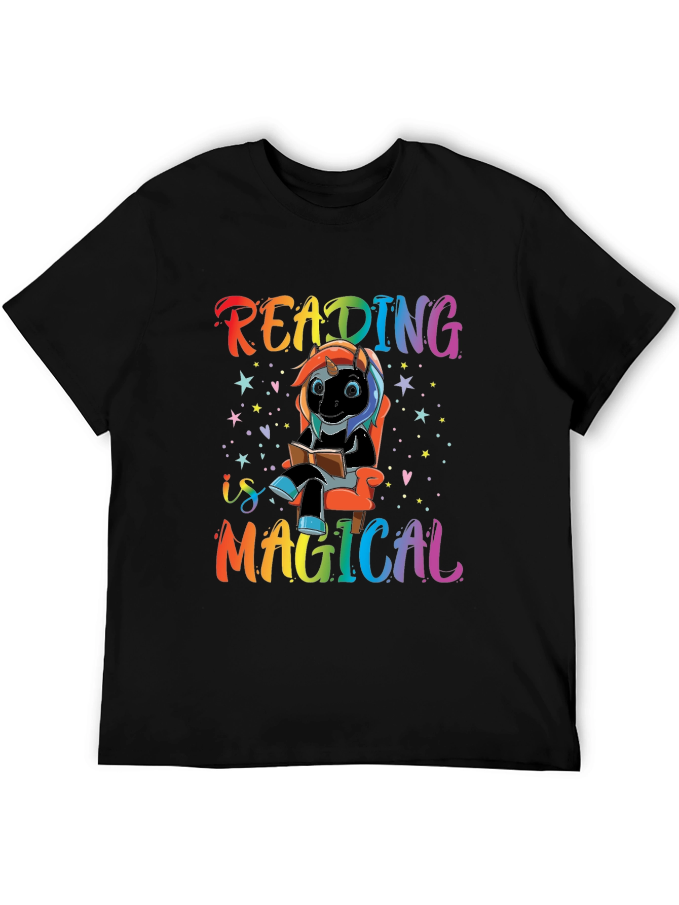 Reading is Magical Unicorn T-Shirt