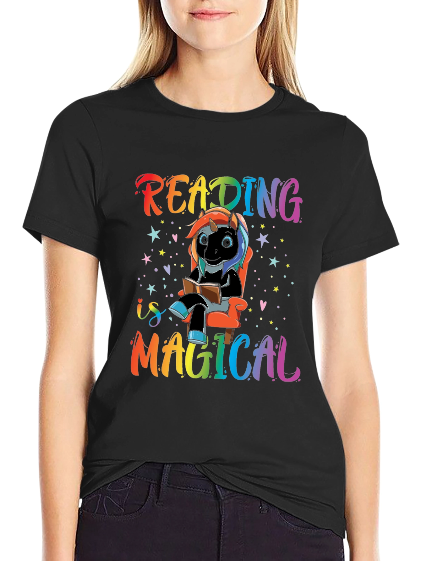 Reading is Magical Unicorn T-Shirt