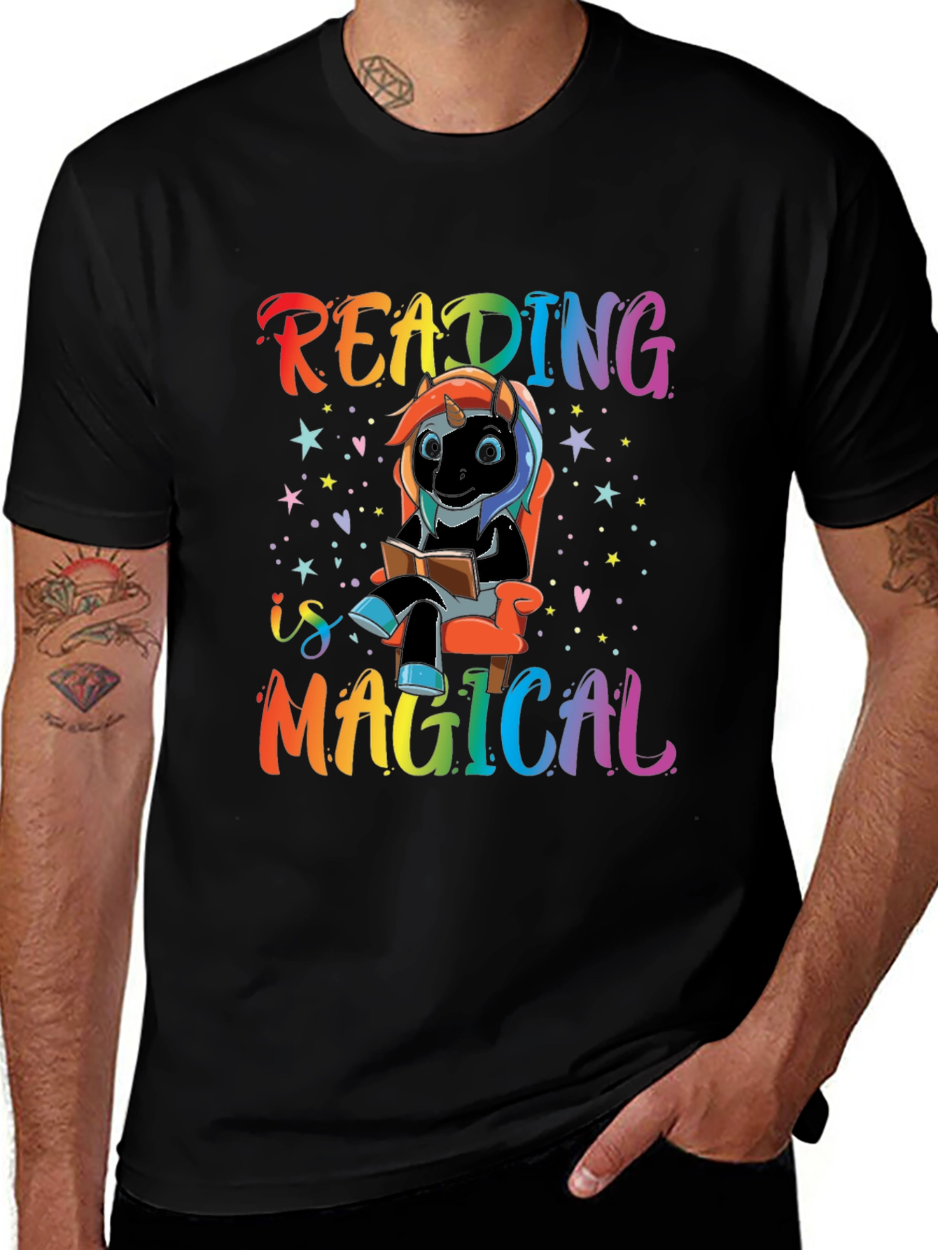 Reading is Magical Unicorn T-Shirt