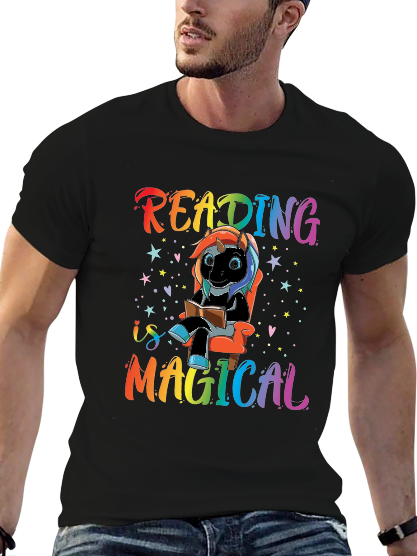 Reading is Magical Unicorn T-Shirt