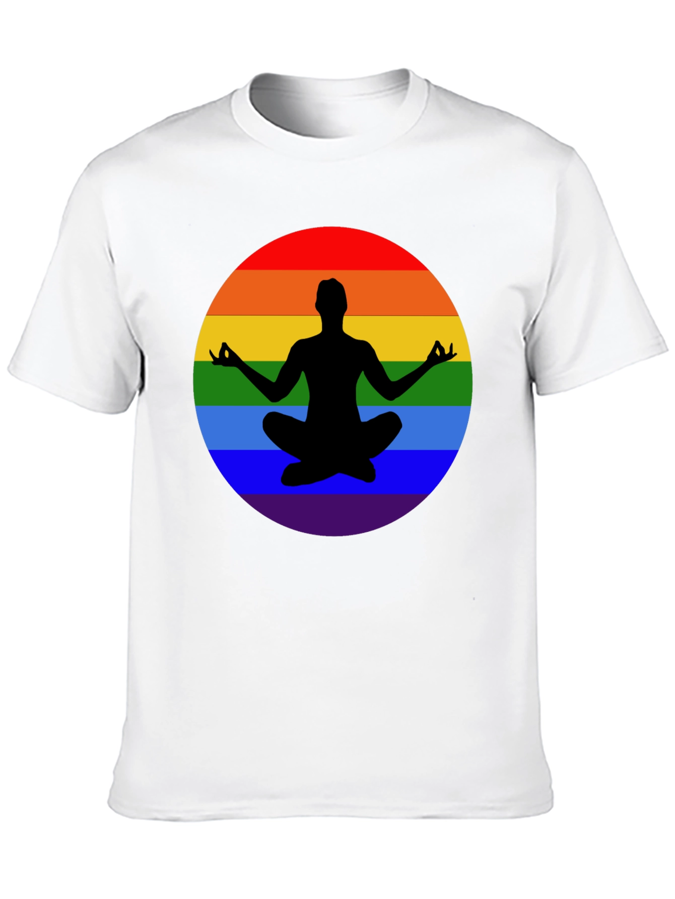 Rainbow Yoga Meditation T-Shirt