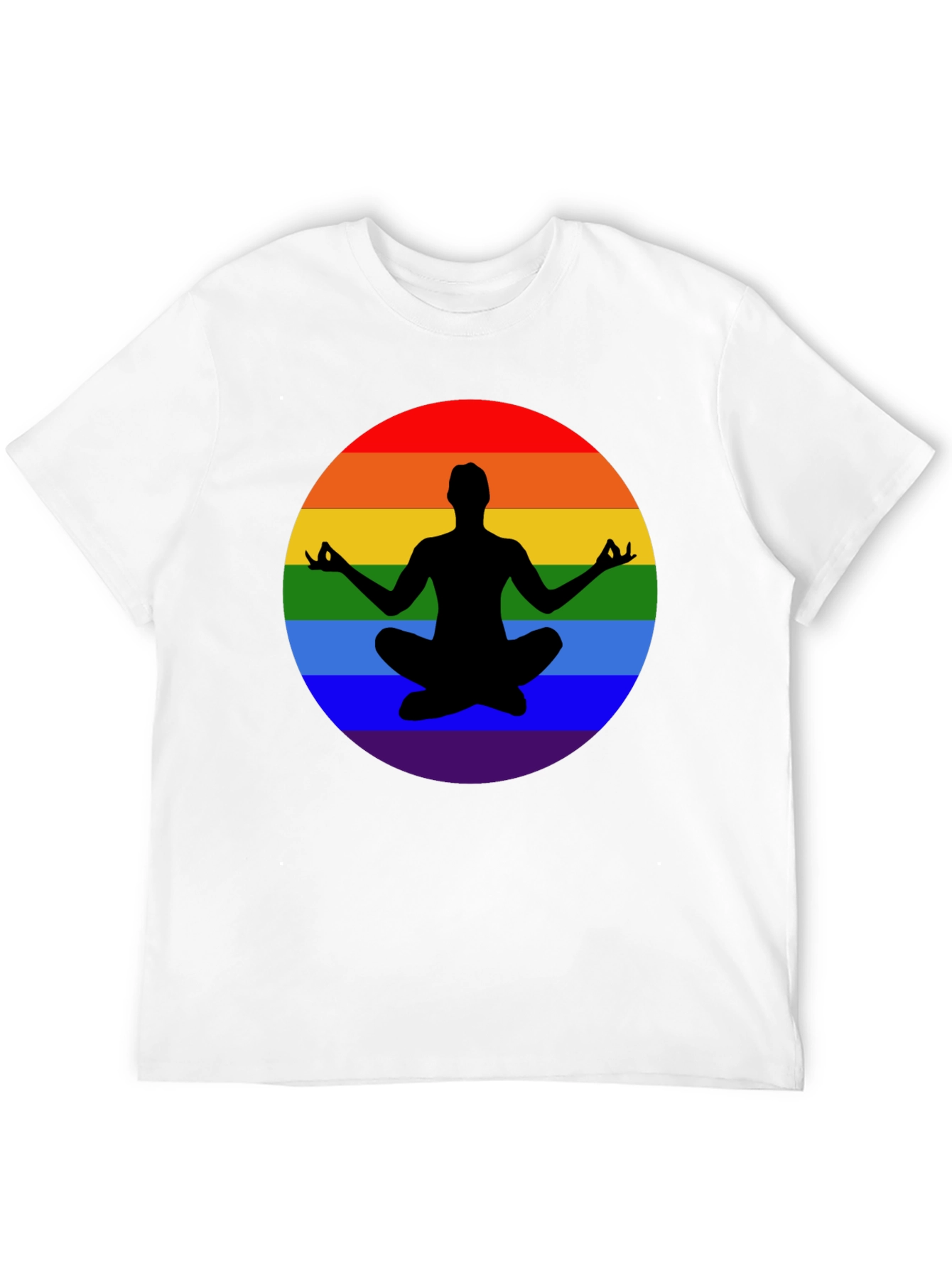 Rainbow Yoga Meditation T-Shirt