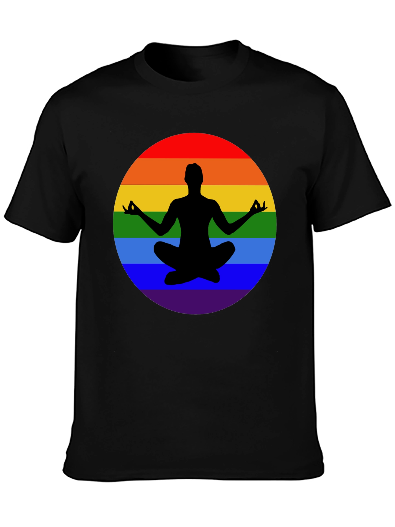 Rainbow Yoga Meditation T-Shirt