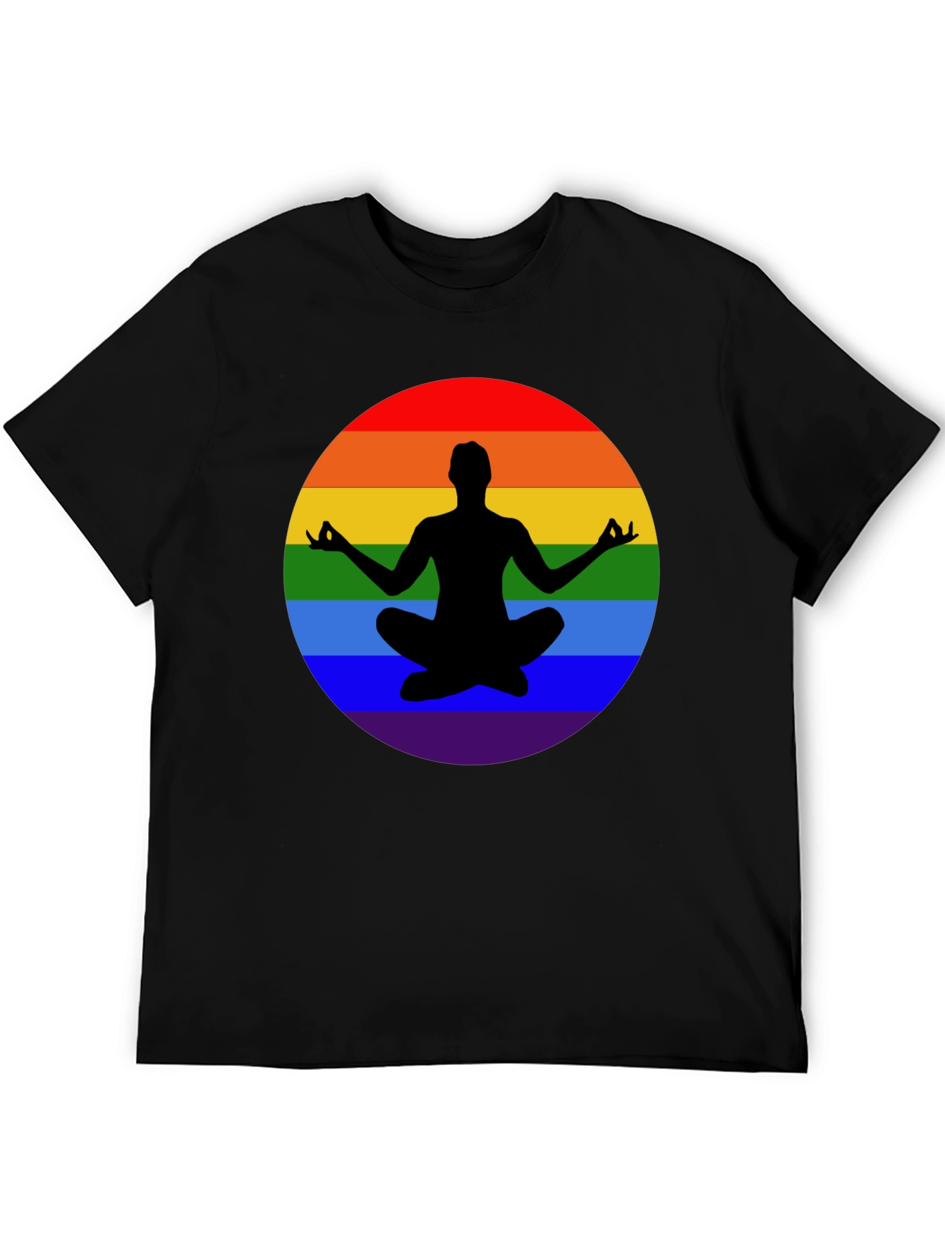 Rainbow Yoga Meditation T-Shirt