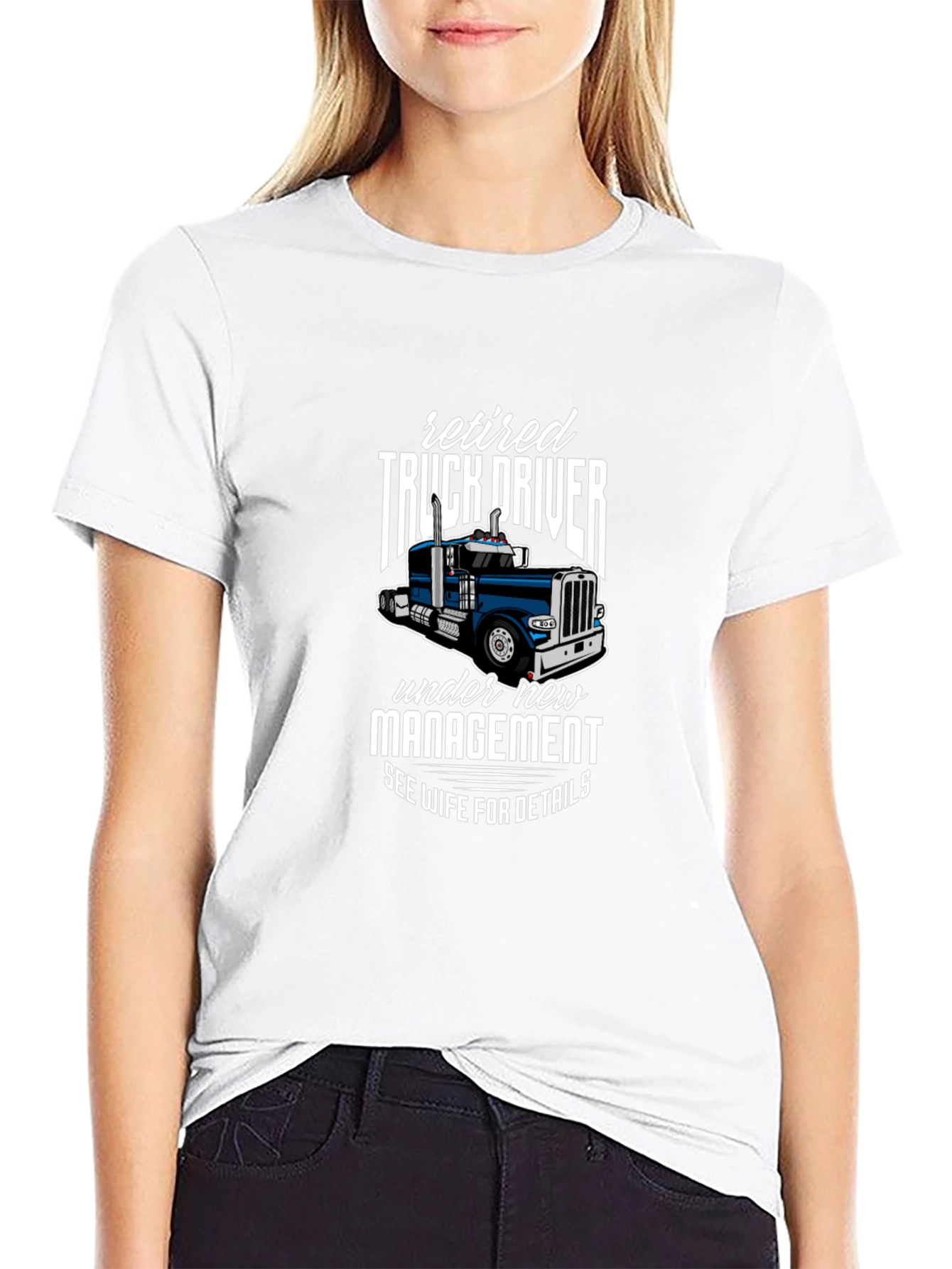 Retired Truck Driver Graphic Tee
