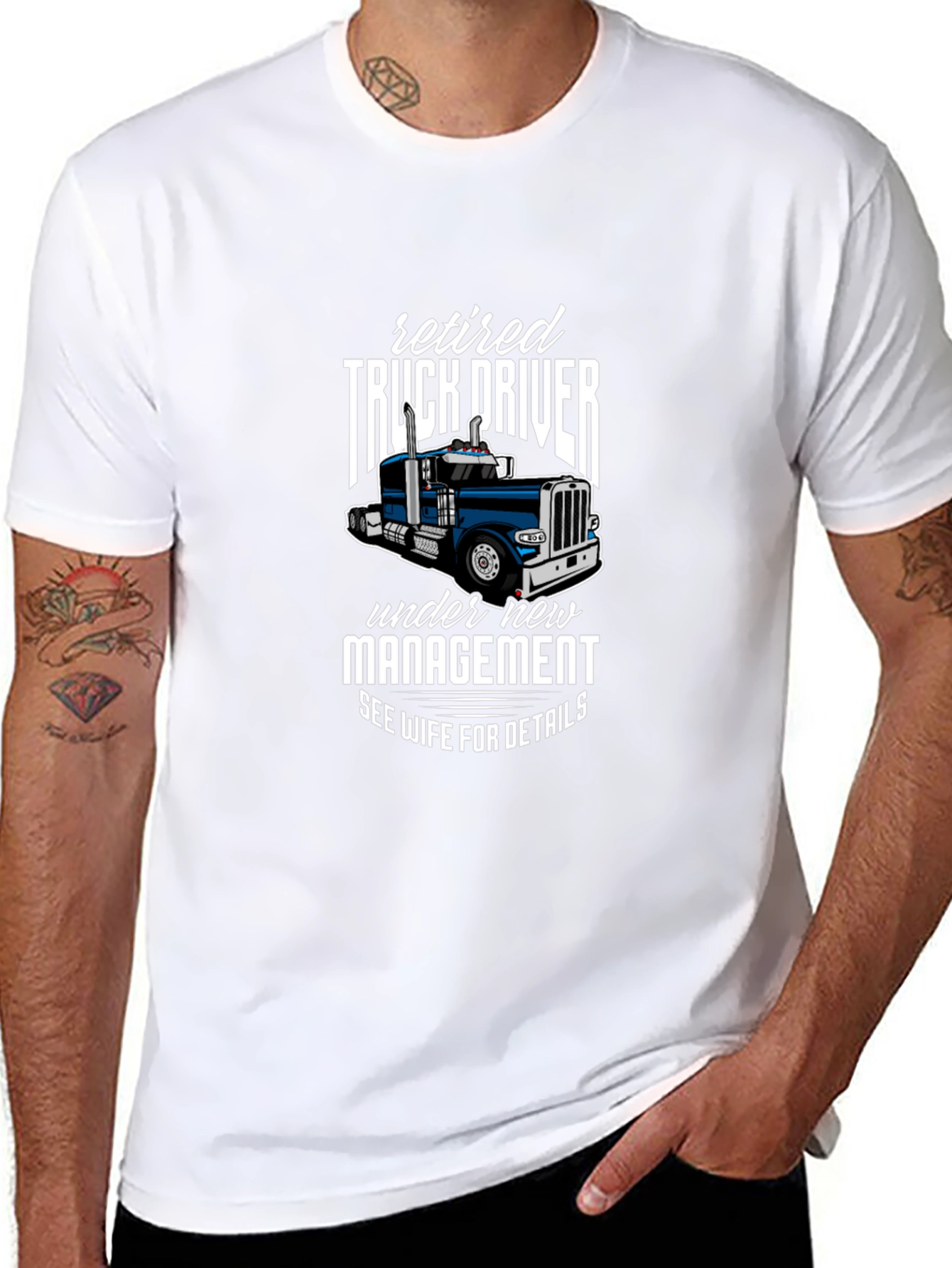 Retired Truck Driver Graphic Tee