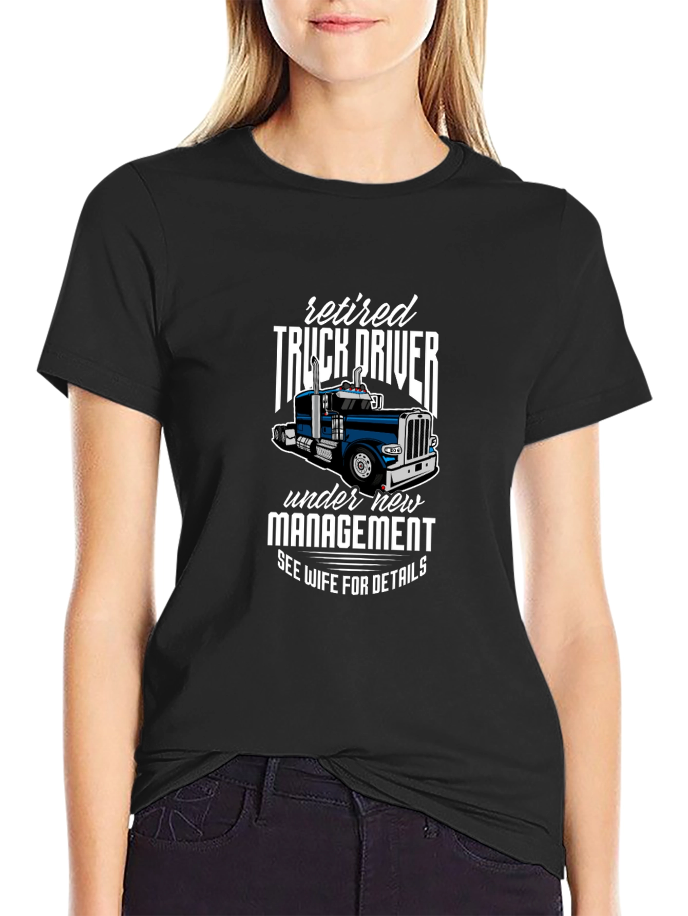 Retired Truck Driver Graphic Tee