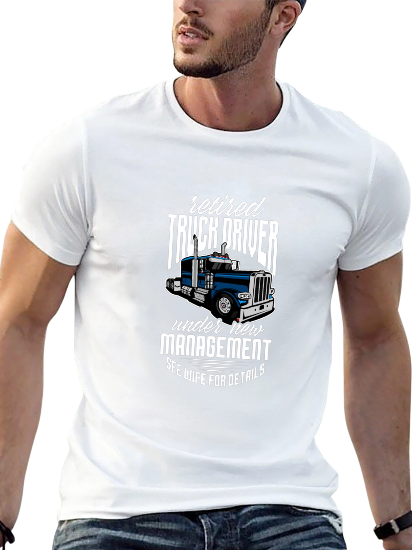 Retired Truck Driver Graphic Tee