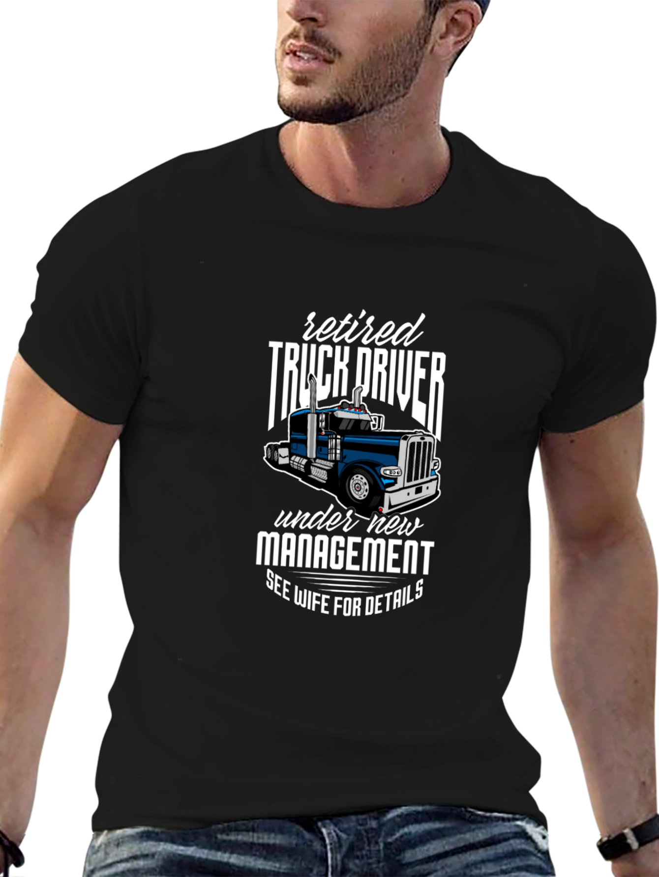 Retired Truck Driver Graphic Tee