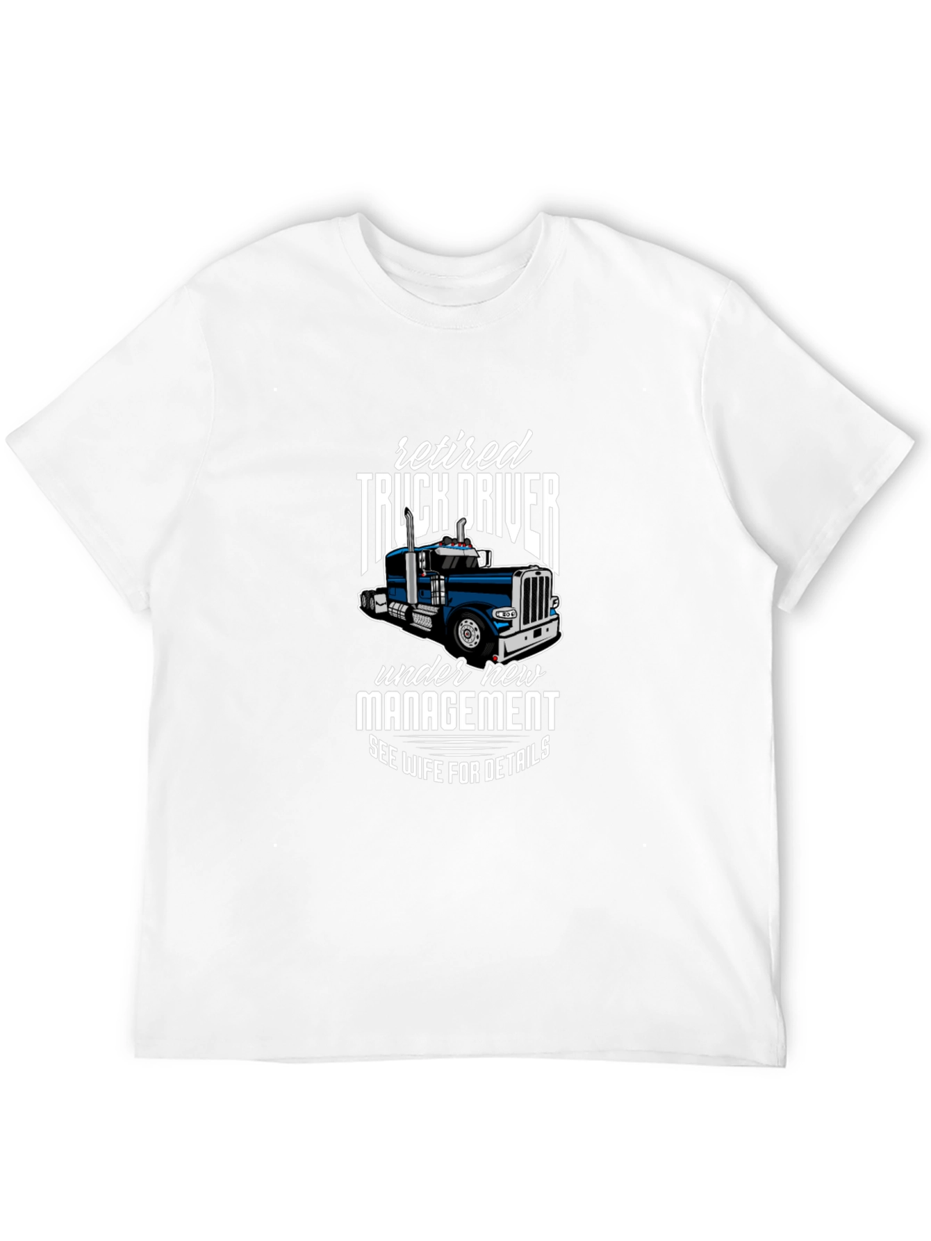 Retired Truck Driver Graphic Tee