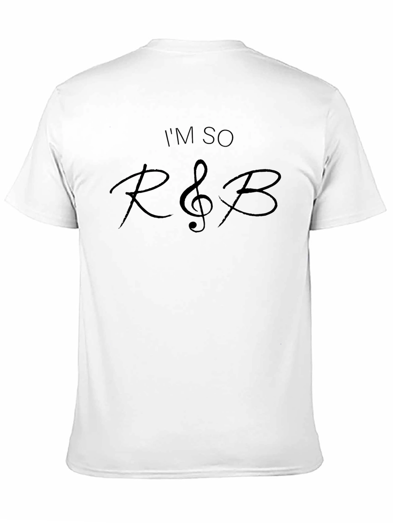 Im So R&B Black Graphic Tee Shirt