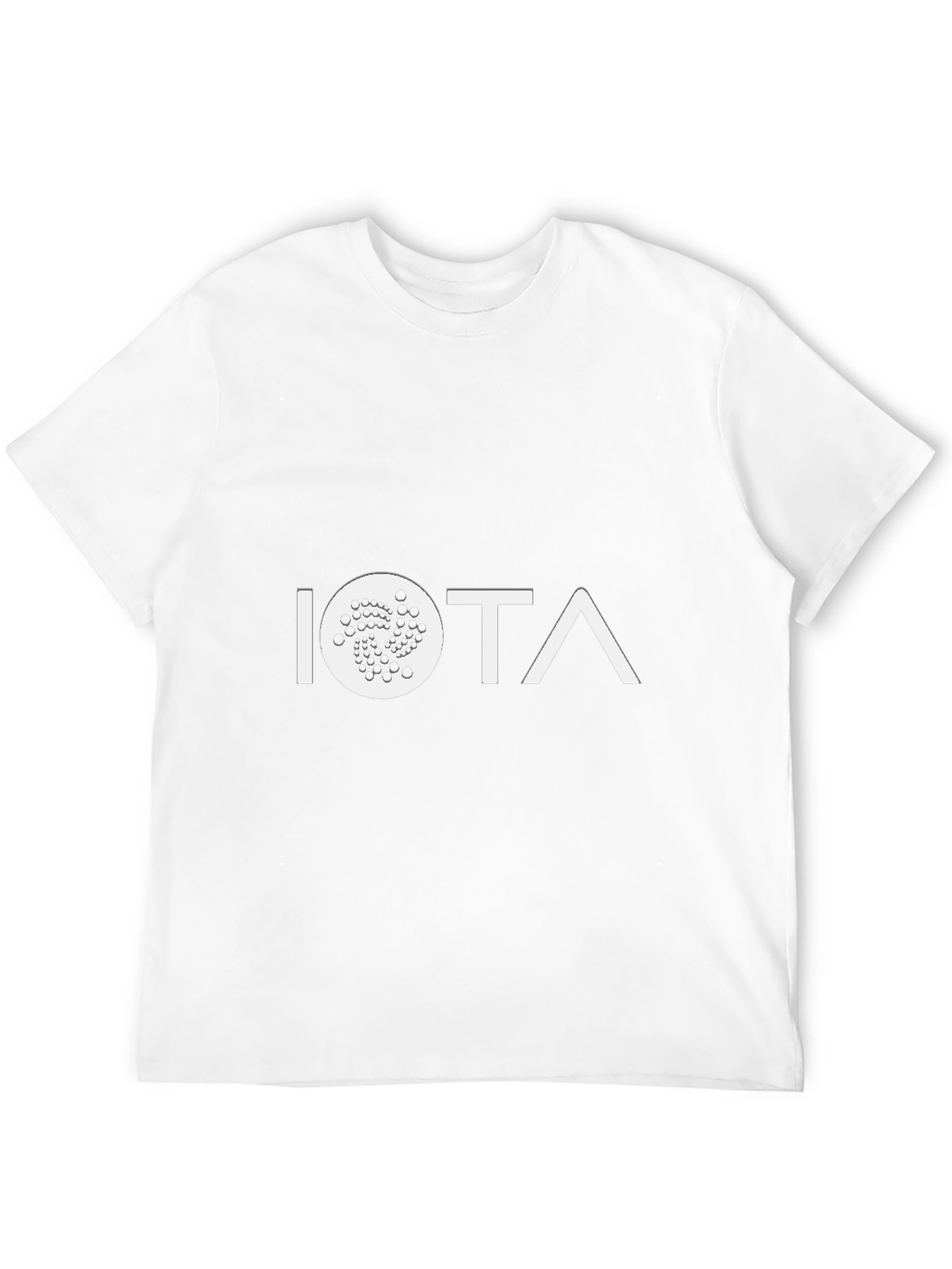 IOTA Cryptocurrency Black T-Shirt - Modern Crypto Tee