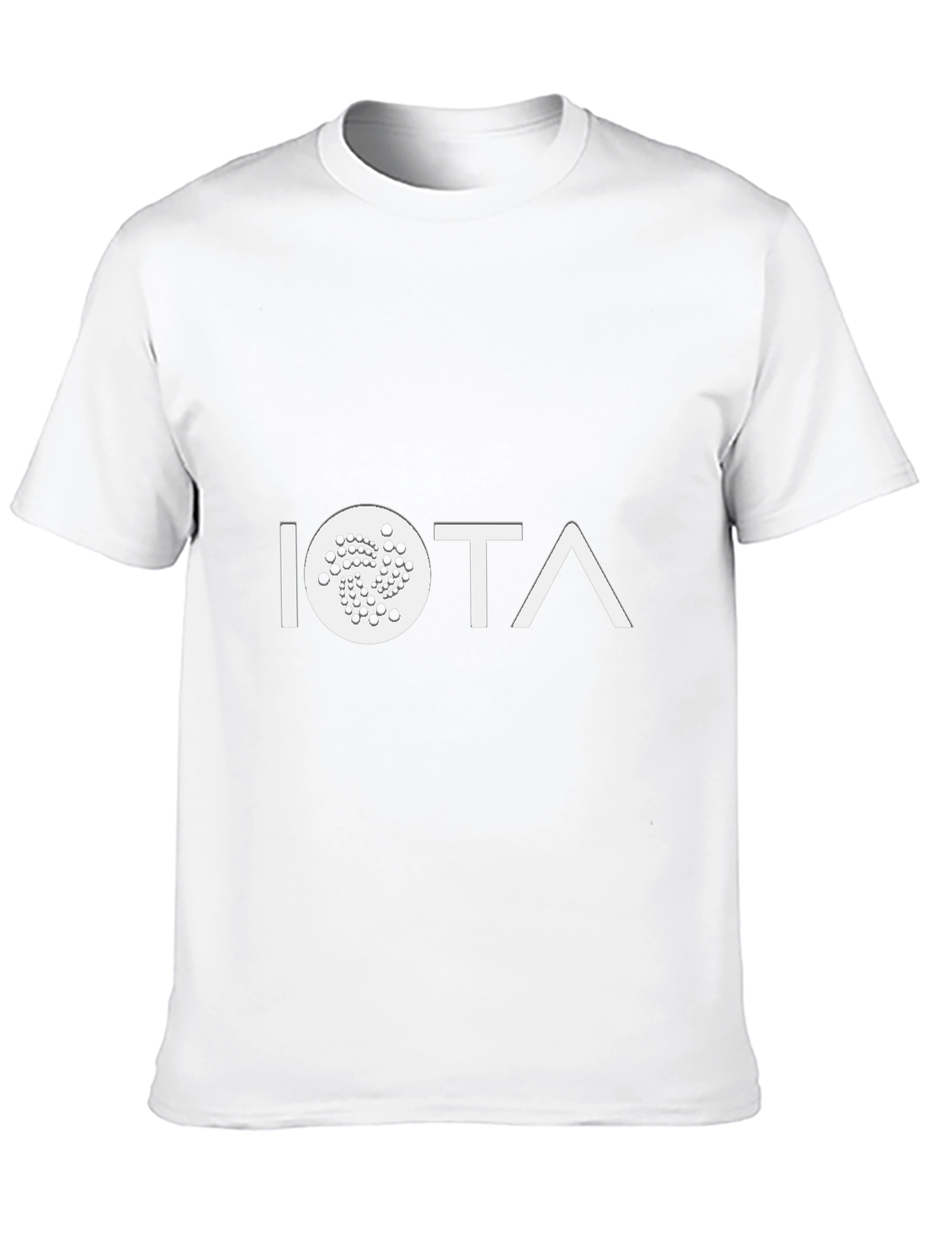 IOTA Cryptocurrency Black T-Shirt - Modern Crypto Tee