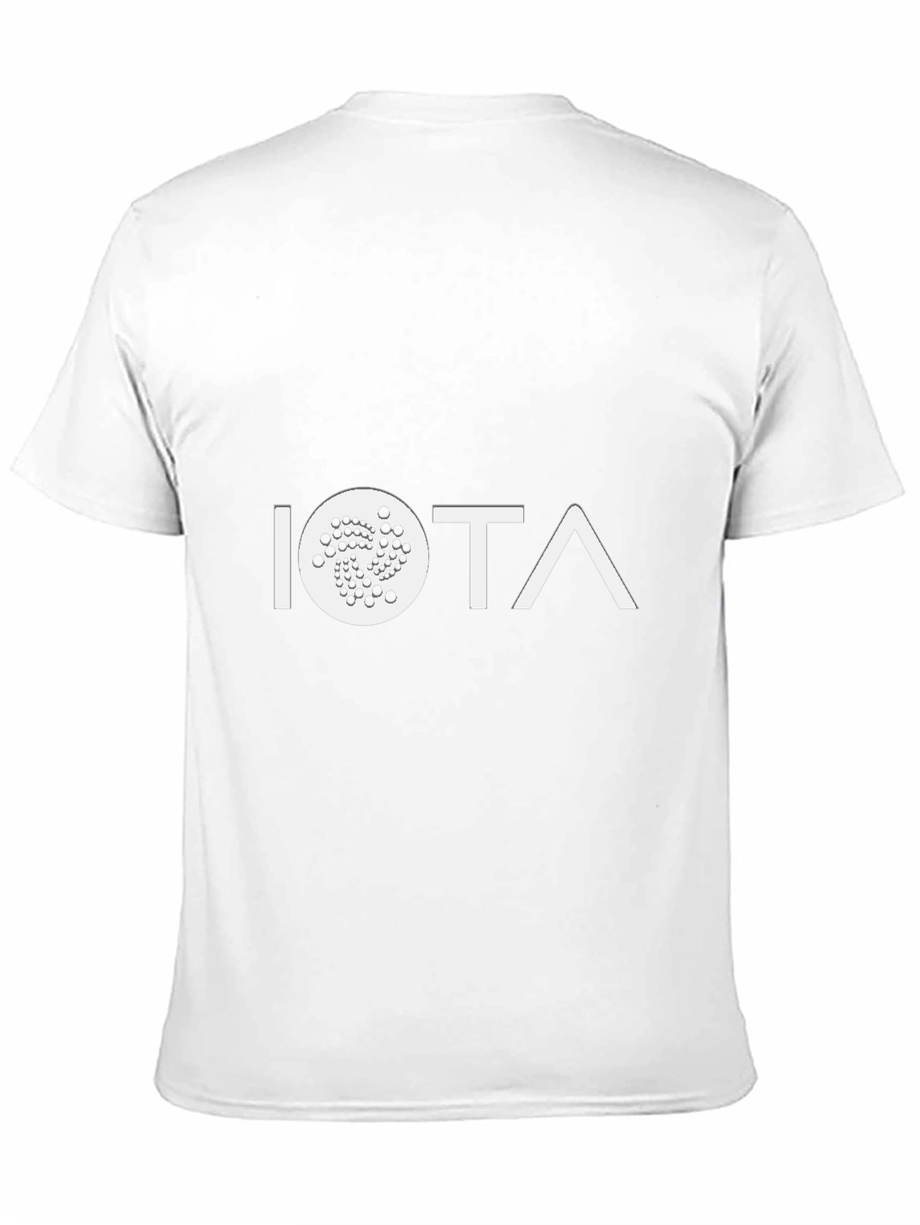 IOTA Cryptocurrency Black T-Shirt - Modern Crypto Tee