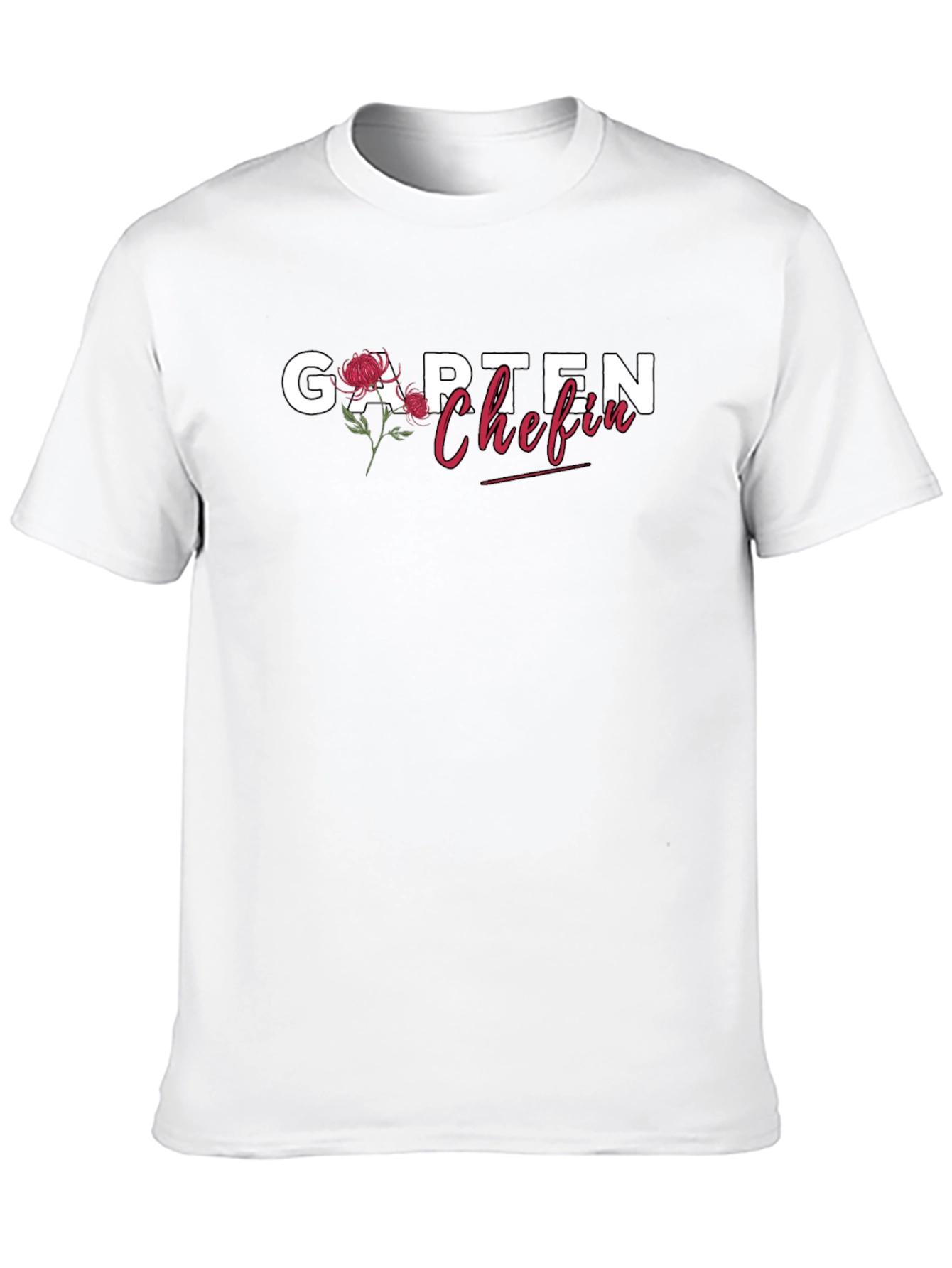 Garten Chefin T-Shirt - Floral Garden Boss Tee