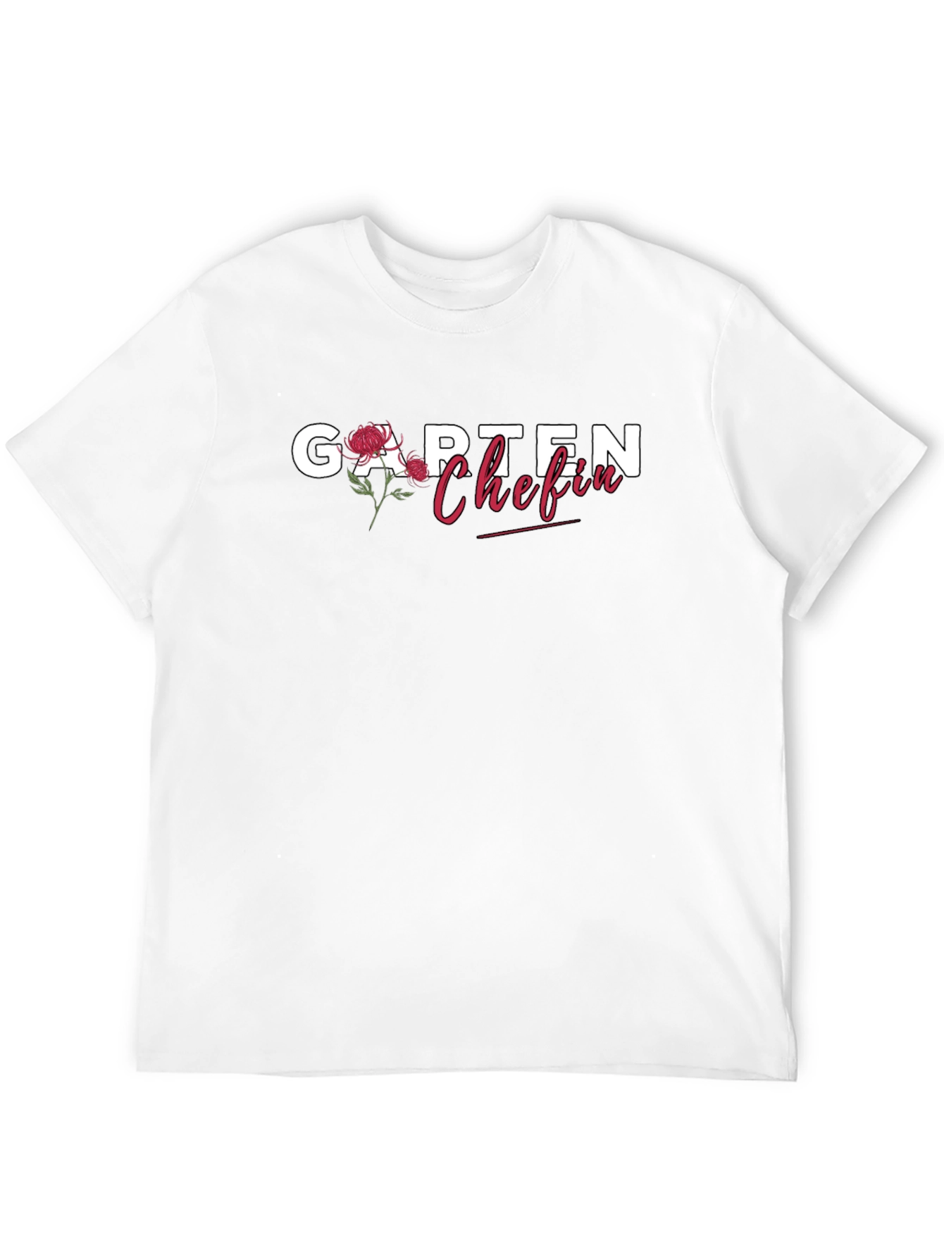 Garten Chefin T-Shirt - Floral Garden Boss Tee