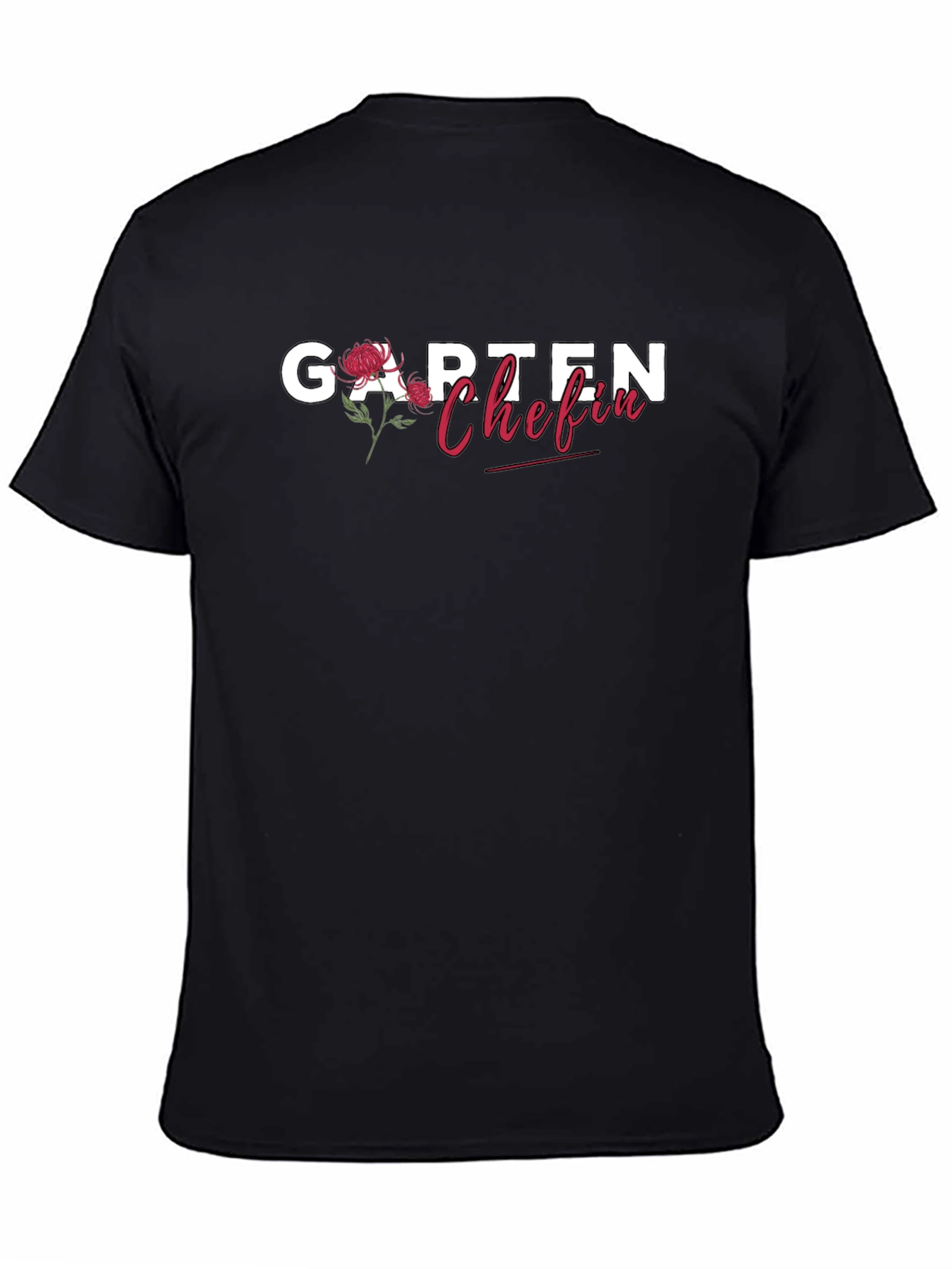 Garten Chefin T-Shirt - Floral Garden Boss Tee