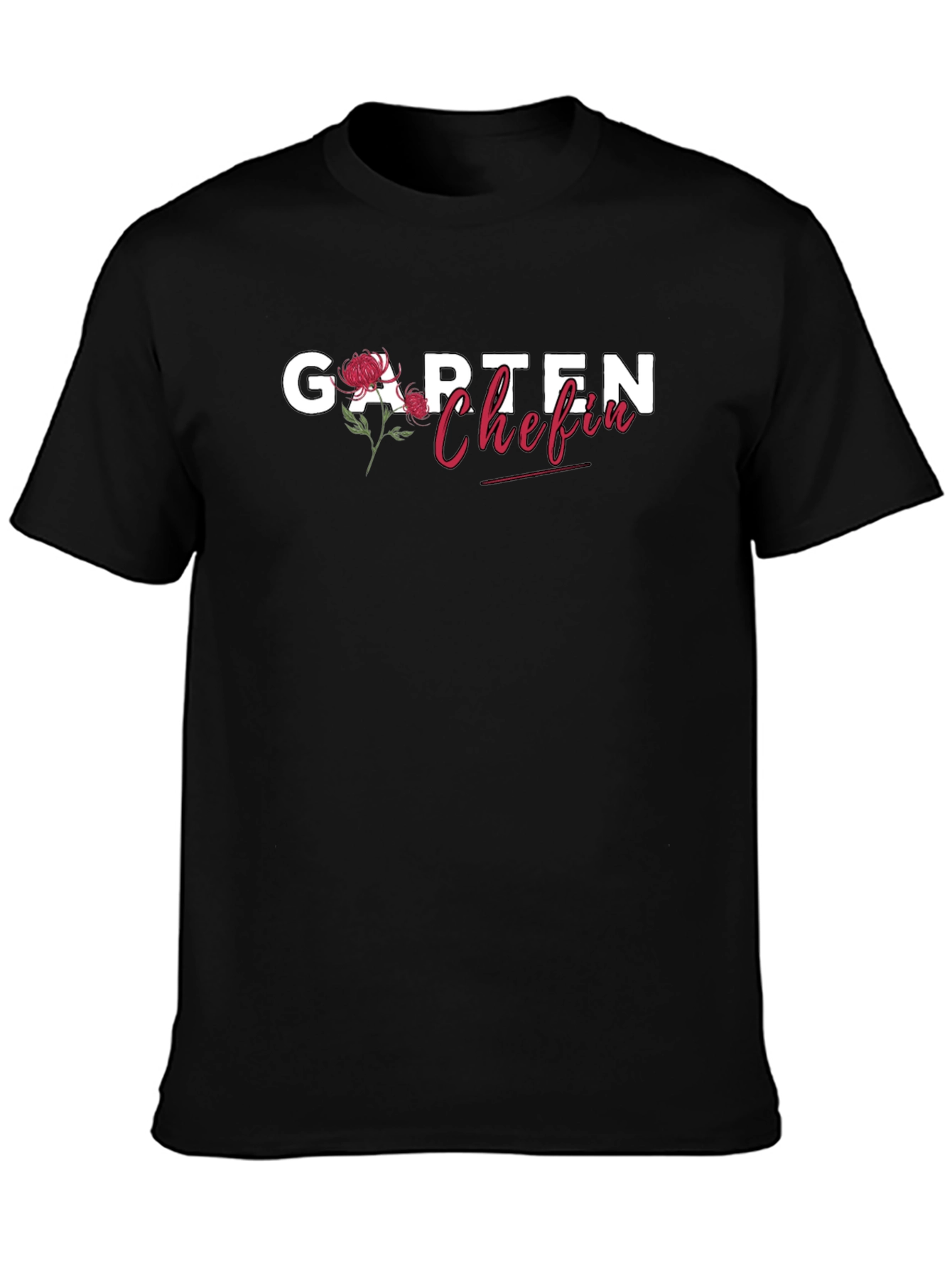 Garten Chefin T-Shirt - Floral Garden Boss Tee